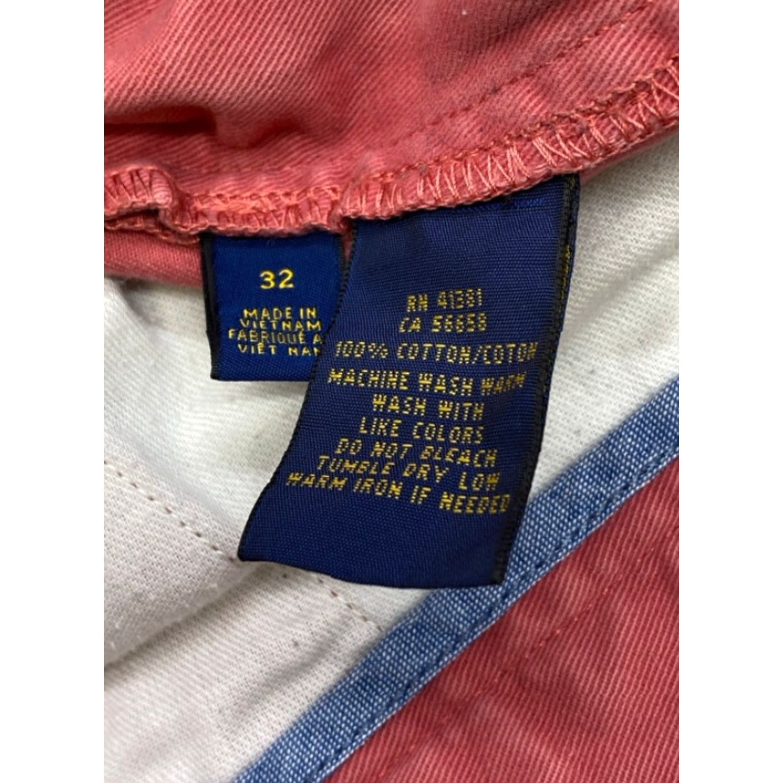 Polo Ralph Lauren Polo Ralph Lauren Shorts Men 32x9 100% Cotton Red Polo Ralph Lauren Shorts Men 32x9 Red 32x9 Cotton Size US XS / EU 42 / 0 - 4 Thumbnail
