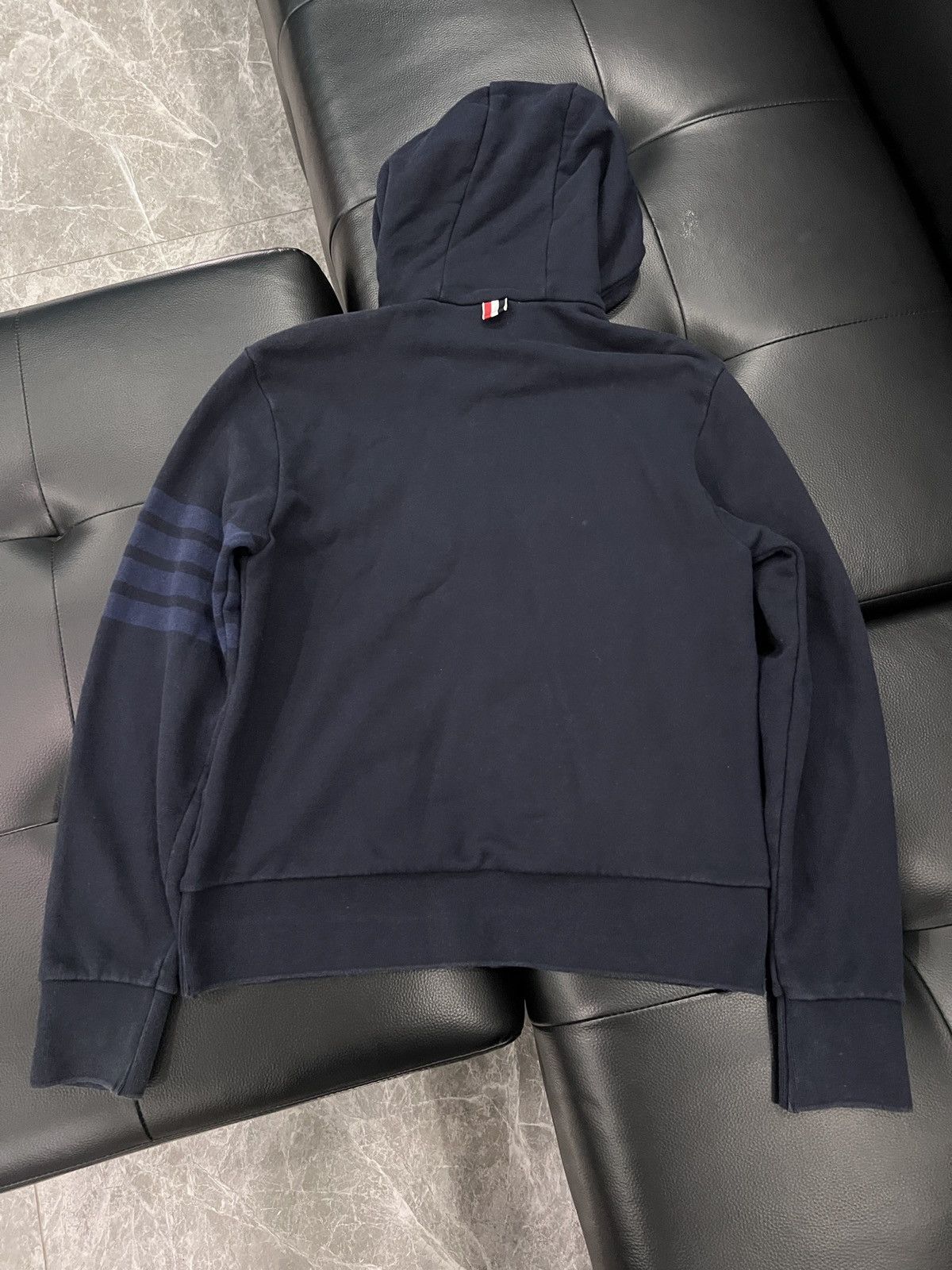 Thom Browne Thom Browne Stripe Zip Hoodie Size US M / EU 48-50 / 2 - 2 Thumbnail