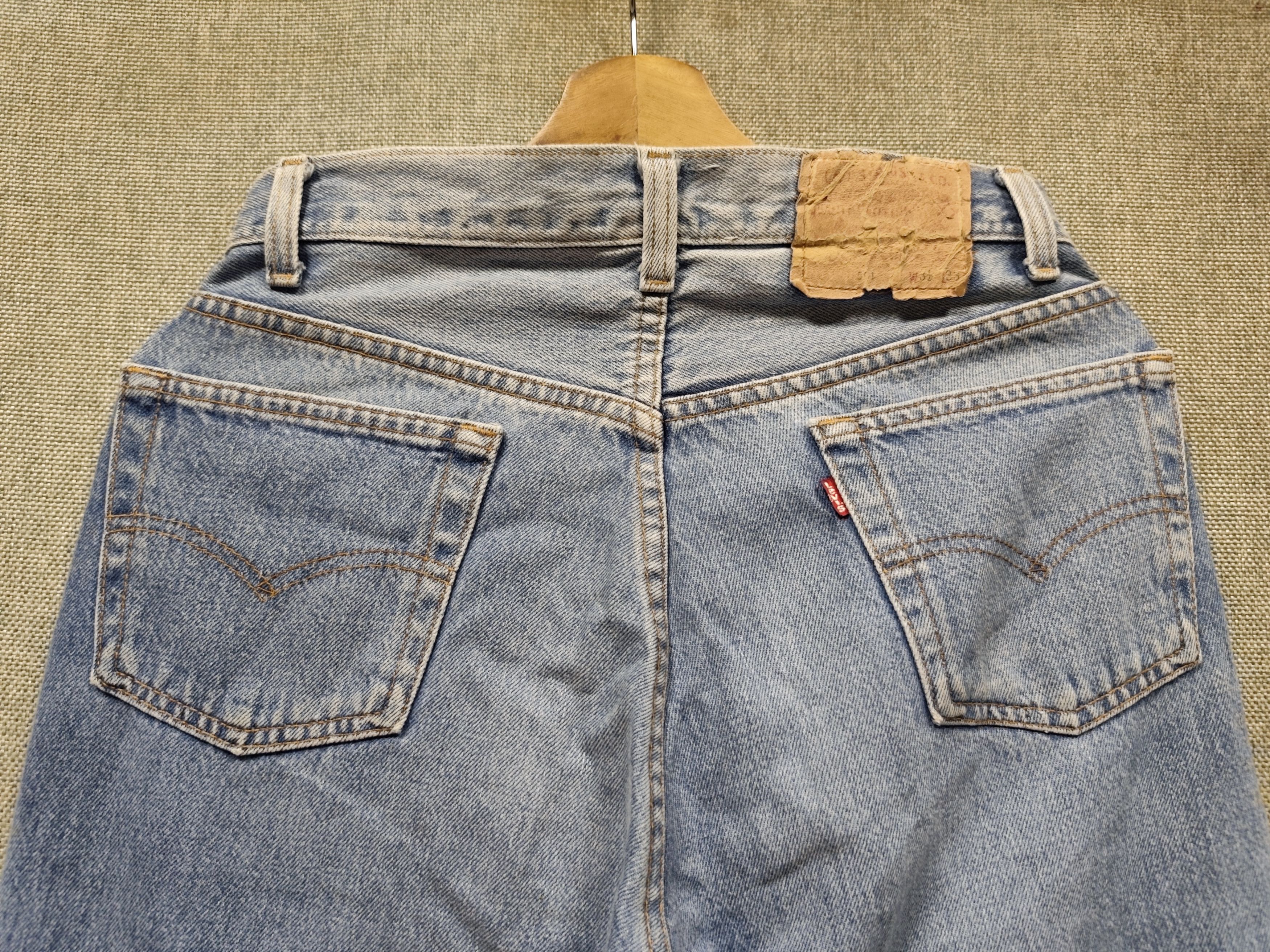Levi's Vintage 80s Levis 501 stamp button 552 jeans Size US 29 - 8 Thumbnail