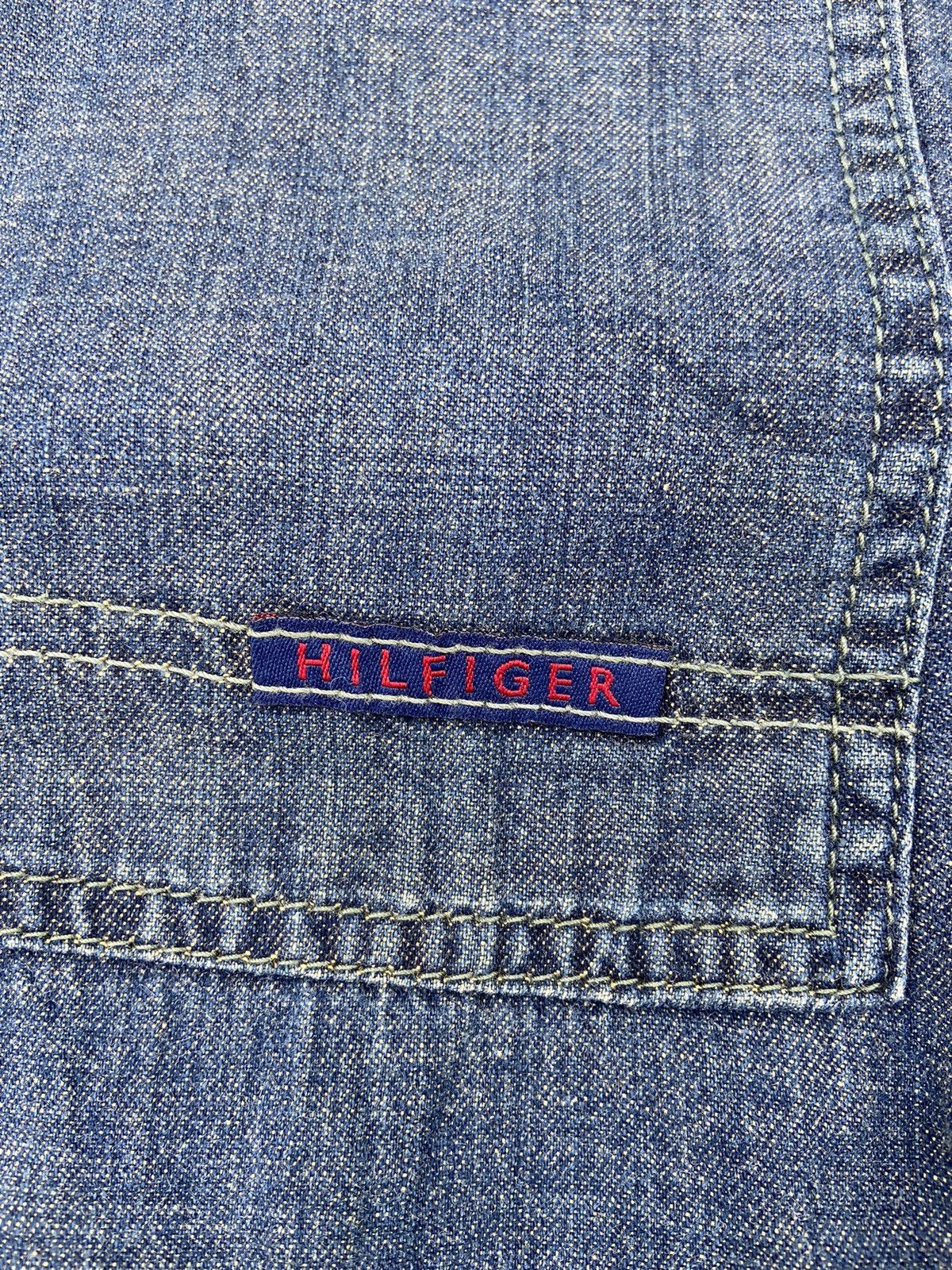 Tommy Hilfiger × Vintage TOMMY HILFIGER JEANS BAGGY Y2K Size US 33 - 4 Thumbnail