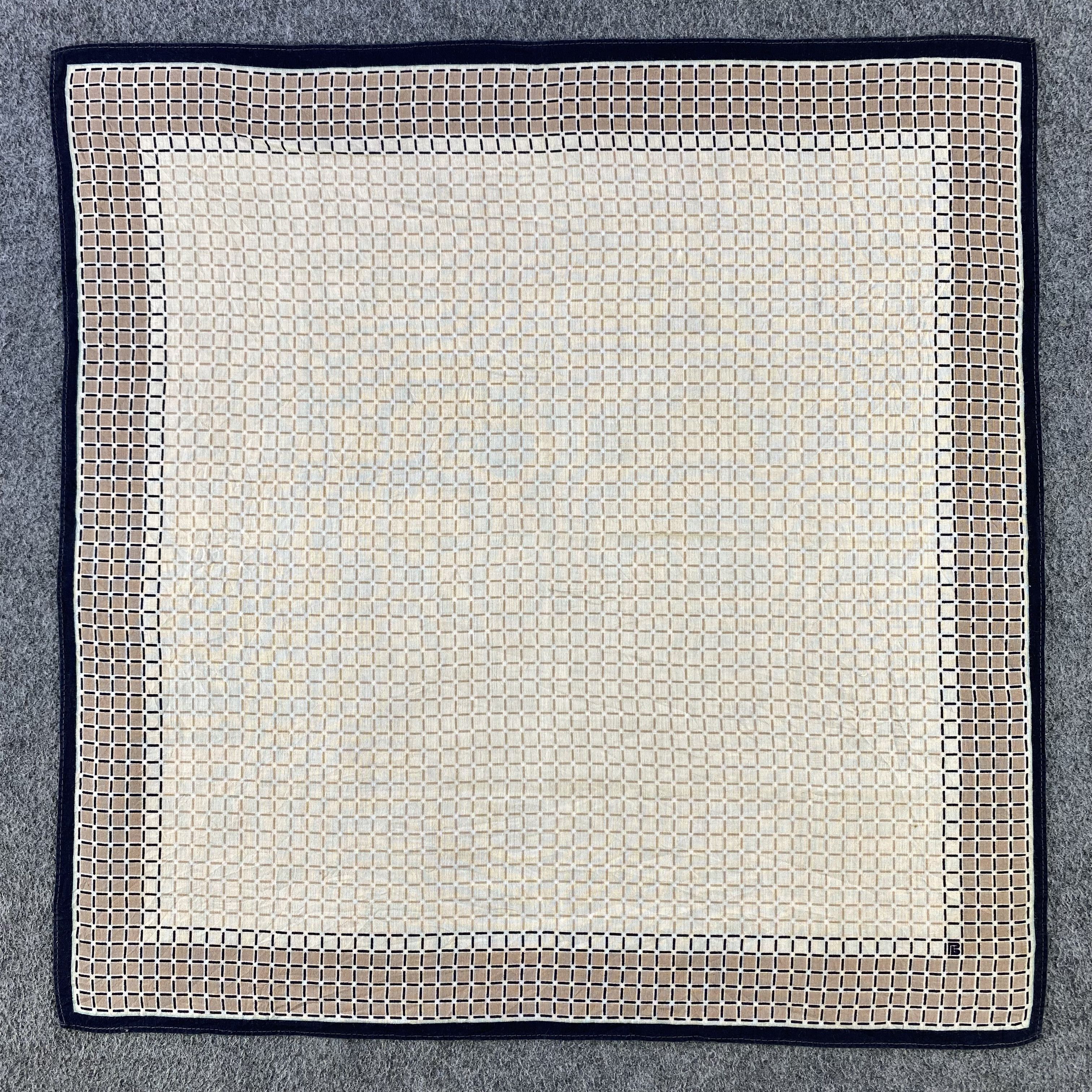 Vintage Handkerchief/Neckerchief/Bandana HC855 Size ONE SIZE - 1 Thumbnail
