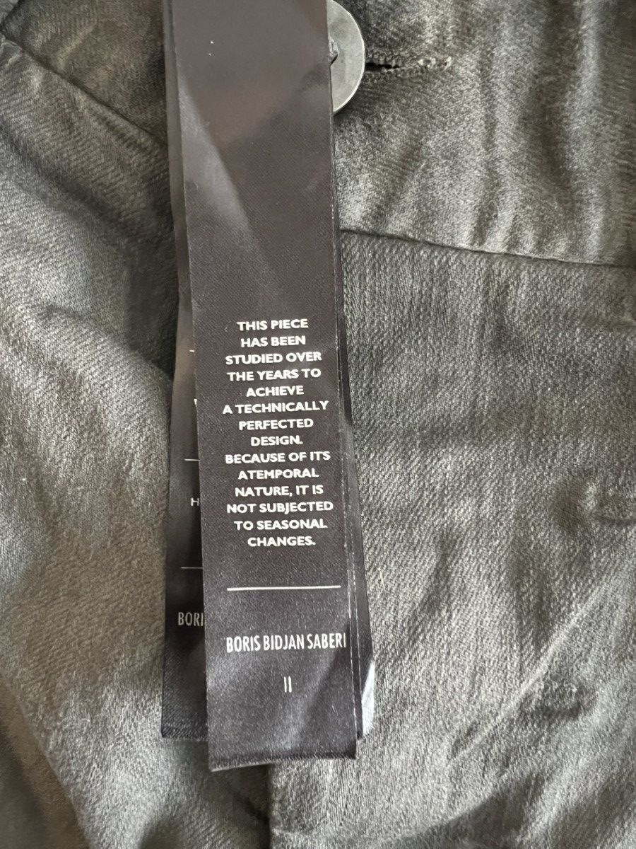 Boris Bidjan Saberi Boris Bidjan Saberi P13 Tight Fit Jeans II Small Faded Dark Size US 30 / EU 46 - 12 Thumbnail