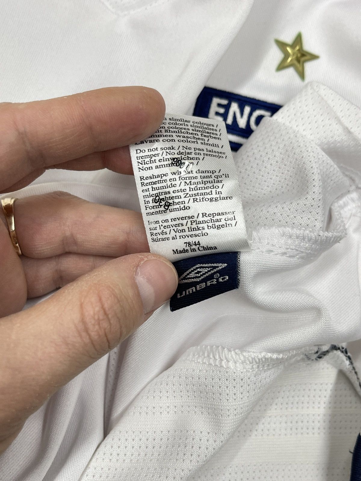 Umbro Vintage Umbro England Rooney 9 Jersey 2007-2009 Official Size US XXL / EU 58 / 5 - 18 Thumbnail
