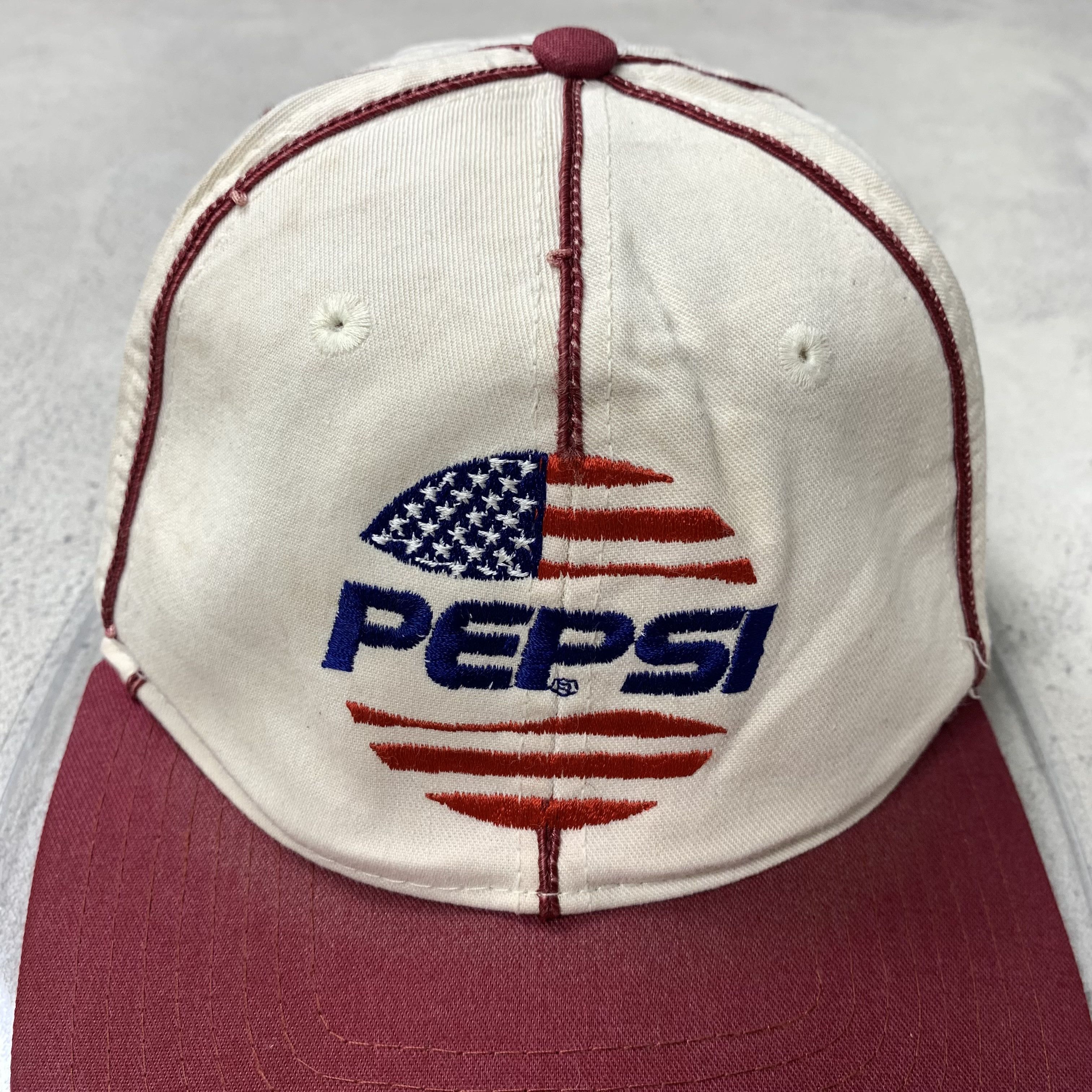 Pepsi Vintage Pepsi Hats Cap Size ONE SIZE - 2 Thumbnail