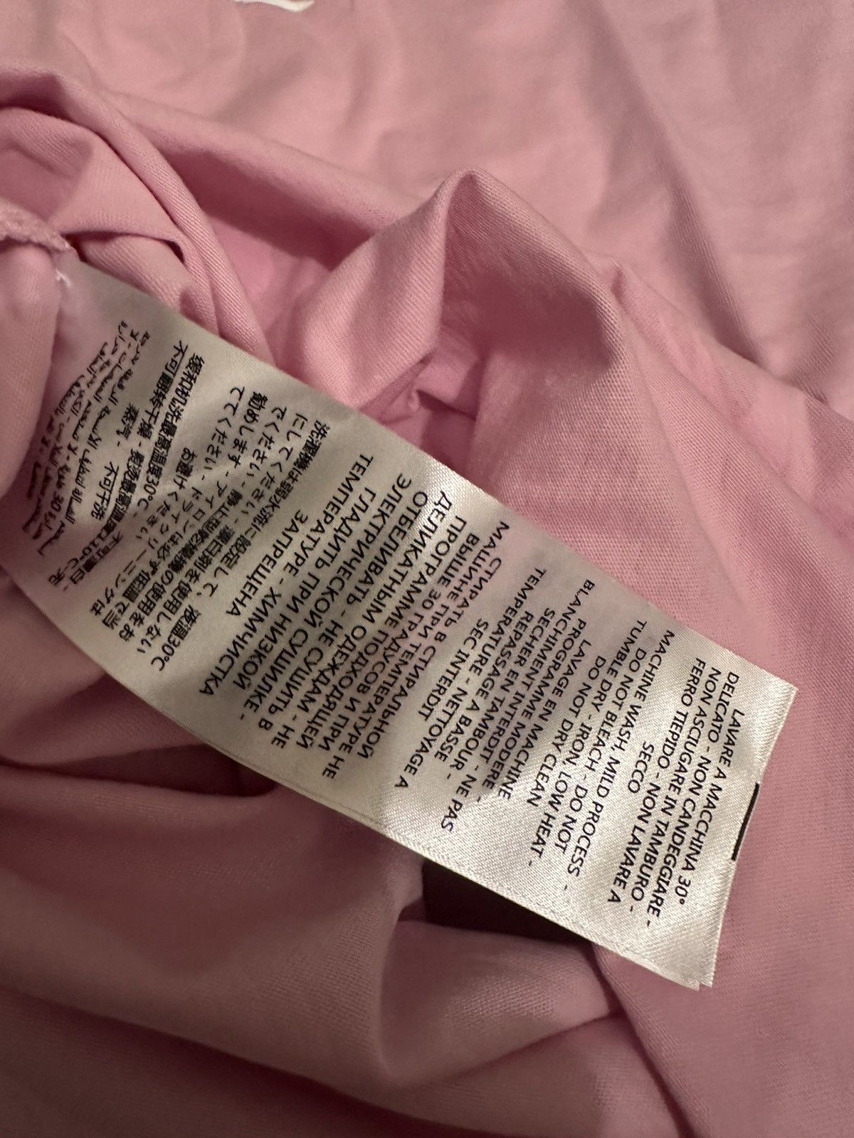 Alexander McQueen Alexander McQueen Pink Tee Size US M / EU 48-50 / 2 - 5 Thumbnail