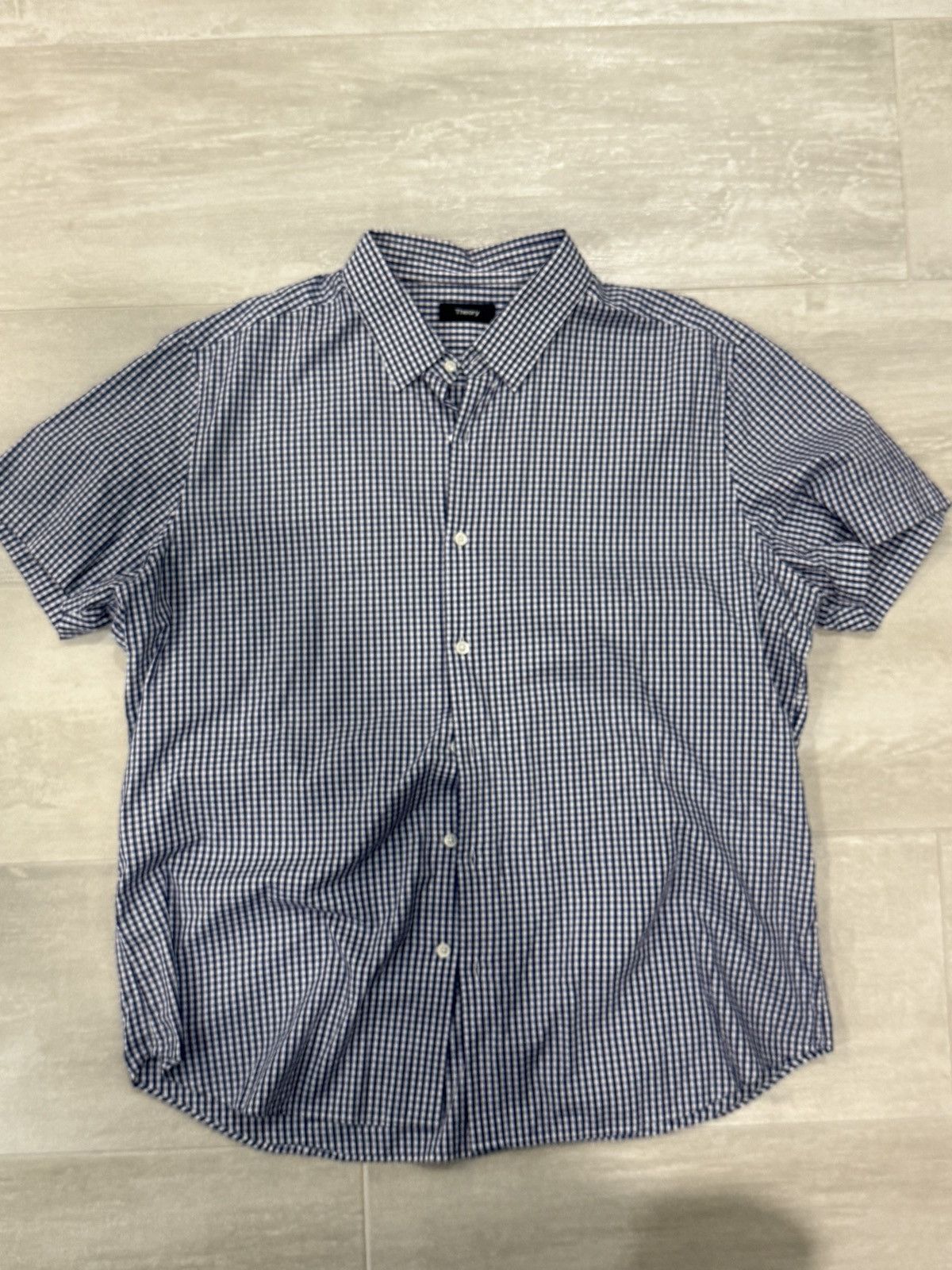 Theory Theory short sleeve button up Size US XXL / EU 58 / 5 - 1 Thumbnail