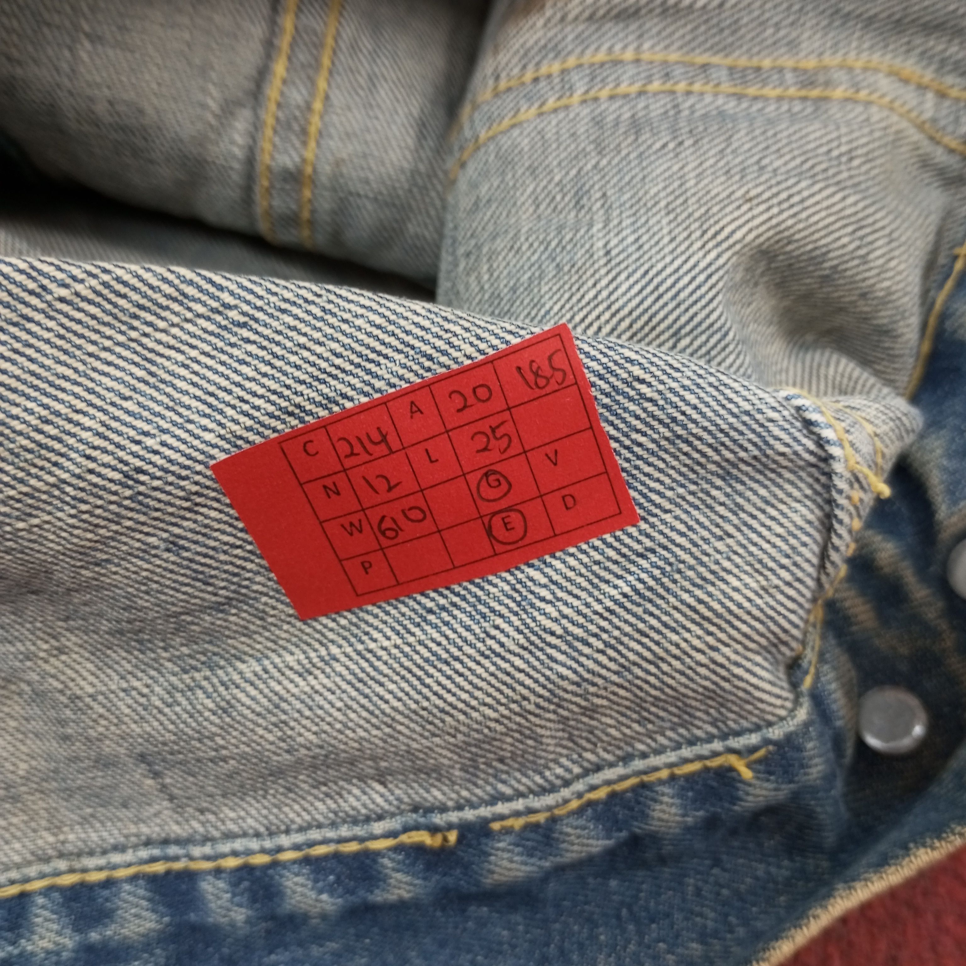 Levi's Levis Big E Sleeveless Jacket C214N12 Size US S / EU 44-46 / 1 - 9 Thumbnail
