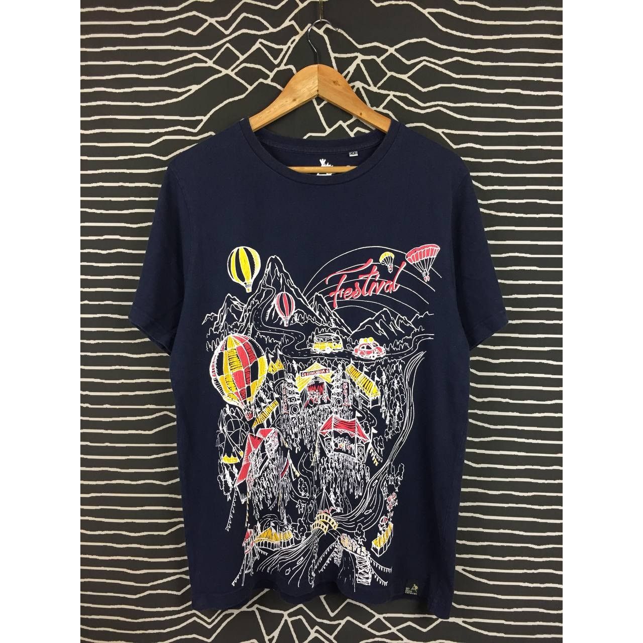 Japanese Brand × go slow caravan Go Slow Caravan Festival All Over Print Tee Size 4 Large Size US L / EU 52-54 / 3 - 1 Thumbnail