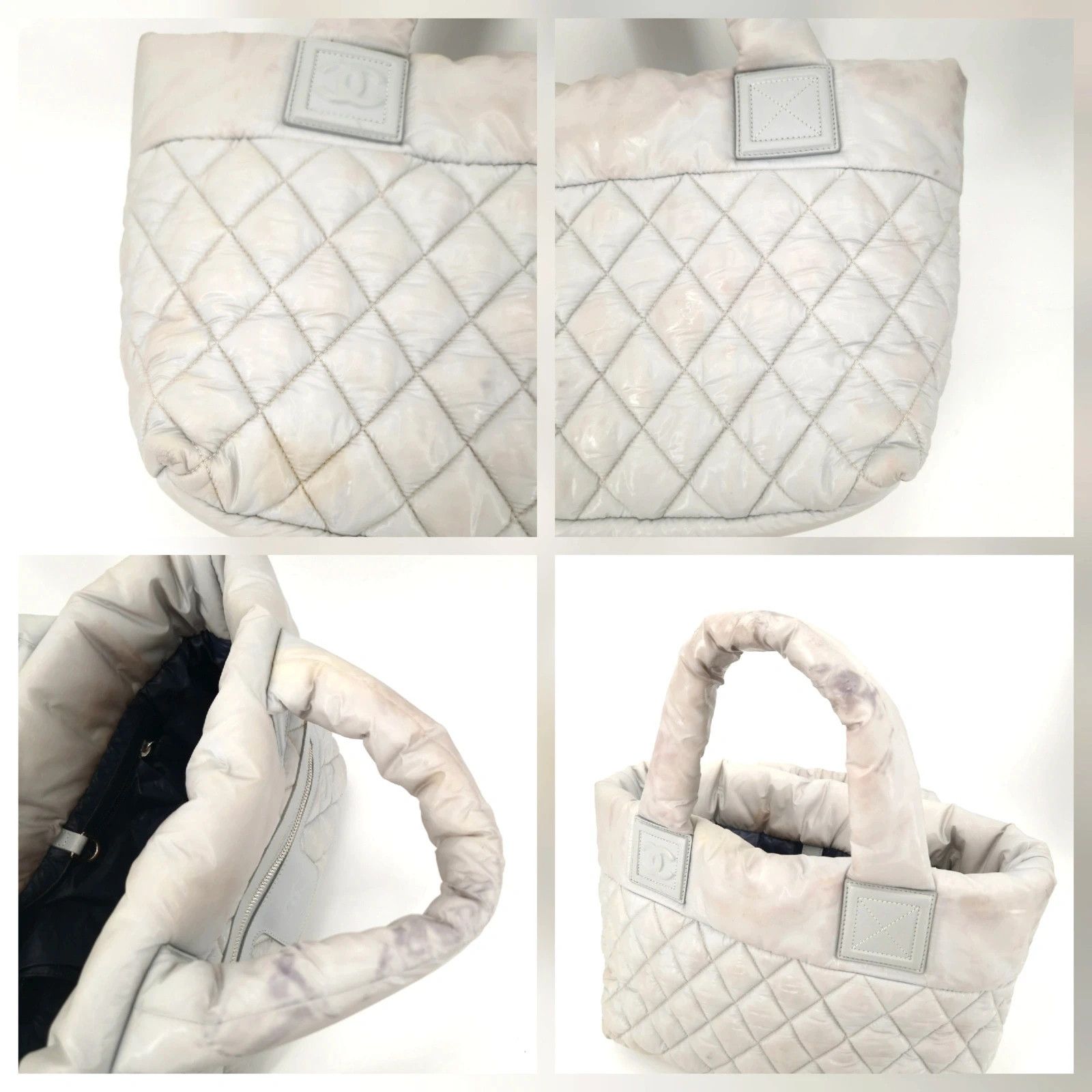Chanel Chanel Coco Cocoon Tote Quilted Resin-Coated Bag Size ONE SIZE - 13 Thumbnail