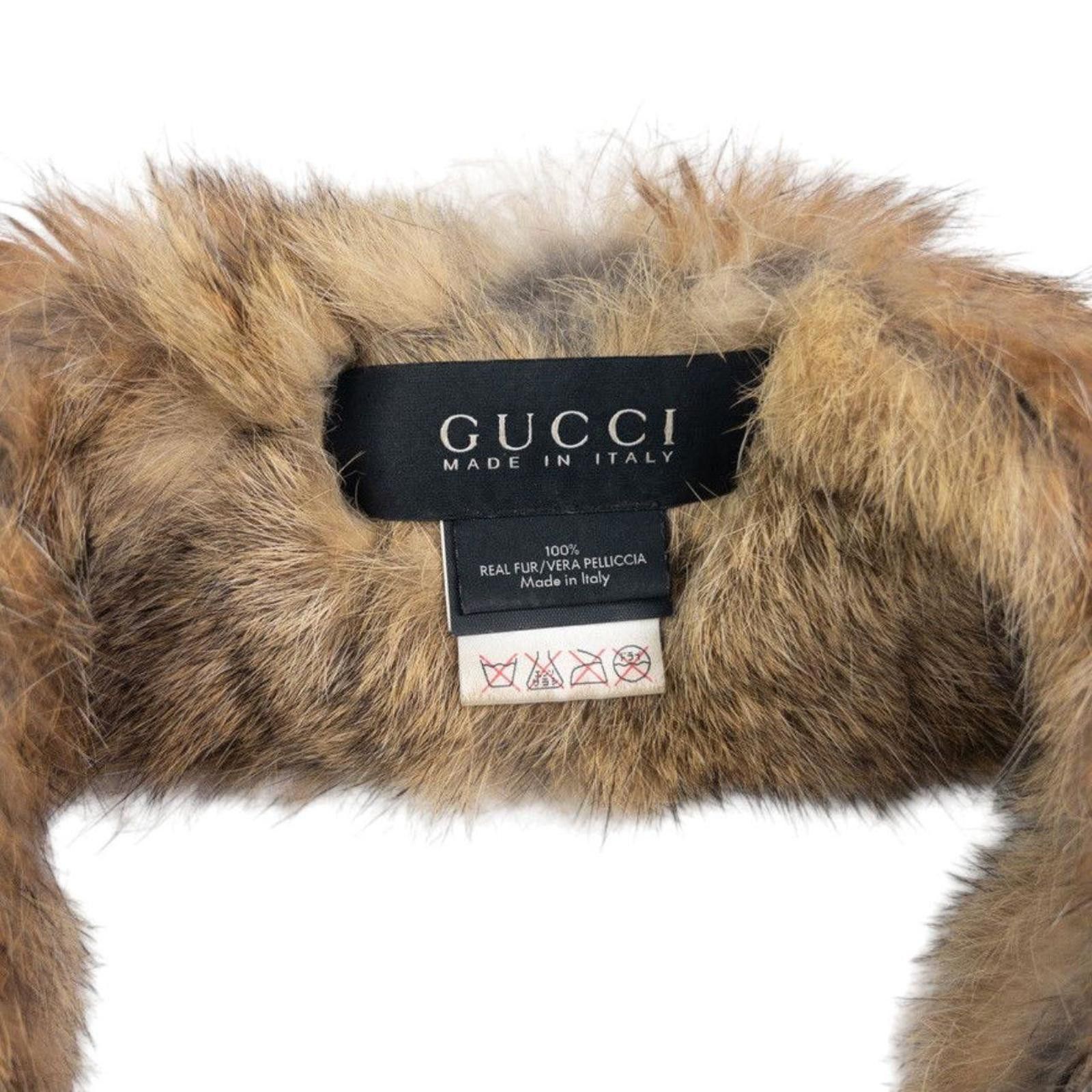 Gucci Vintage Gucci Fur Scarf Size ONE SIZE - 3 Thumbnail