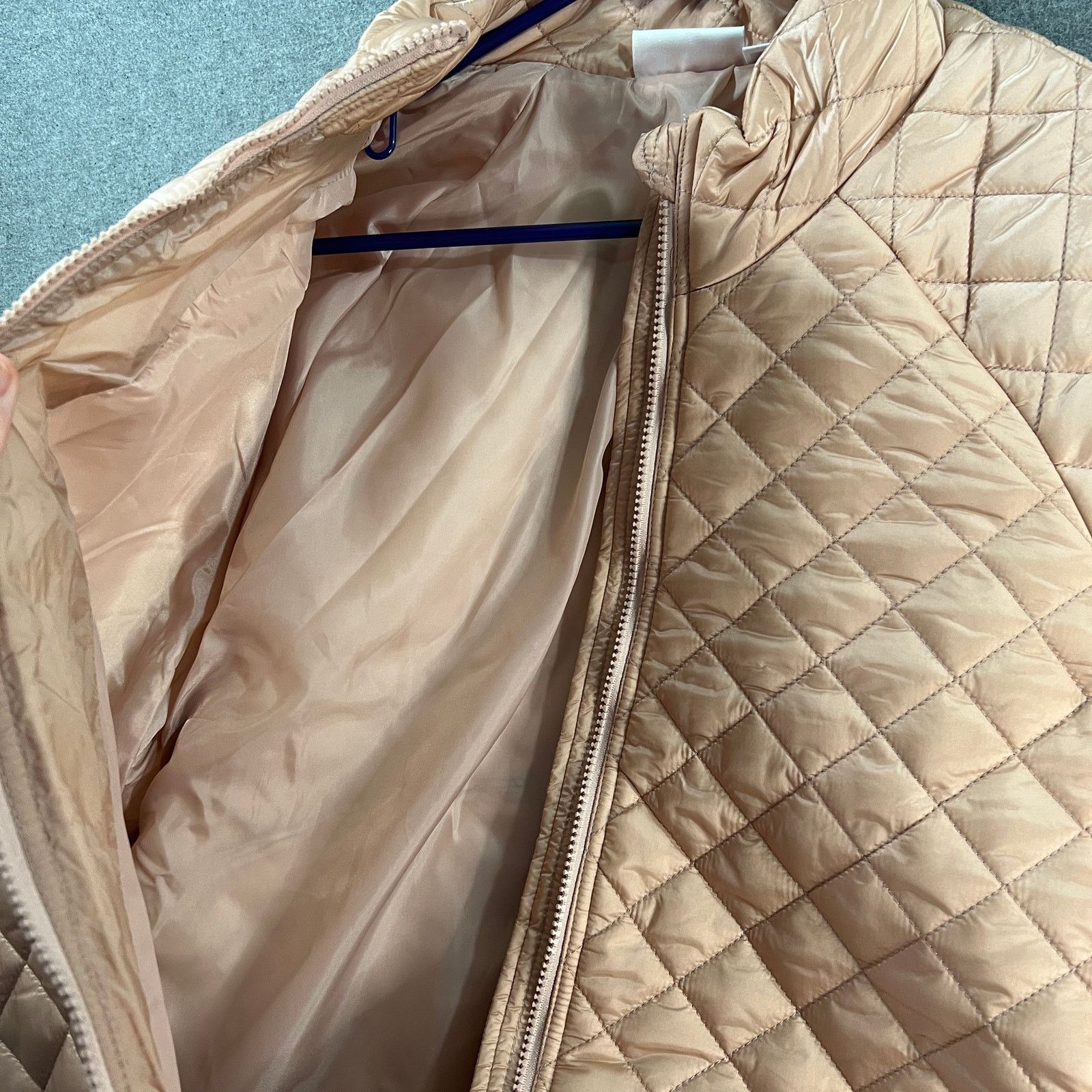 Other Belle by Kim Gravel Quilted Zip-Front Womens Jacket Size XL / US 12-14 / IT 48-50 - 5 Thumbnail