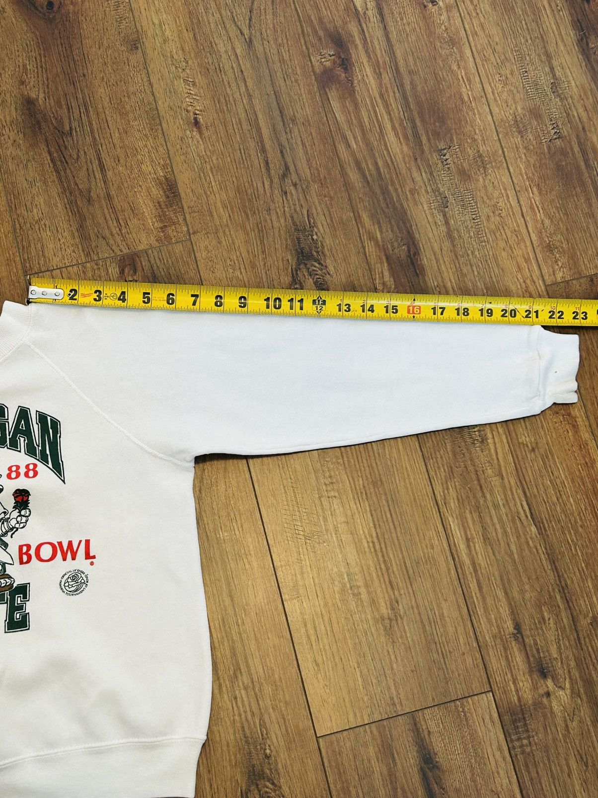 Vintage Vintage 1988 MSU Rose Bowl Sweatshirt Size XS / US 0-2 / IT 36-38 - 9 Thumbnail