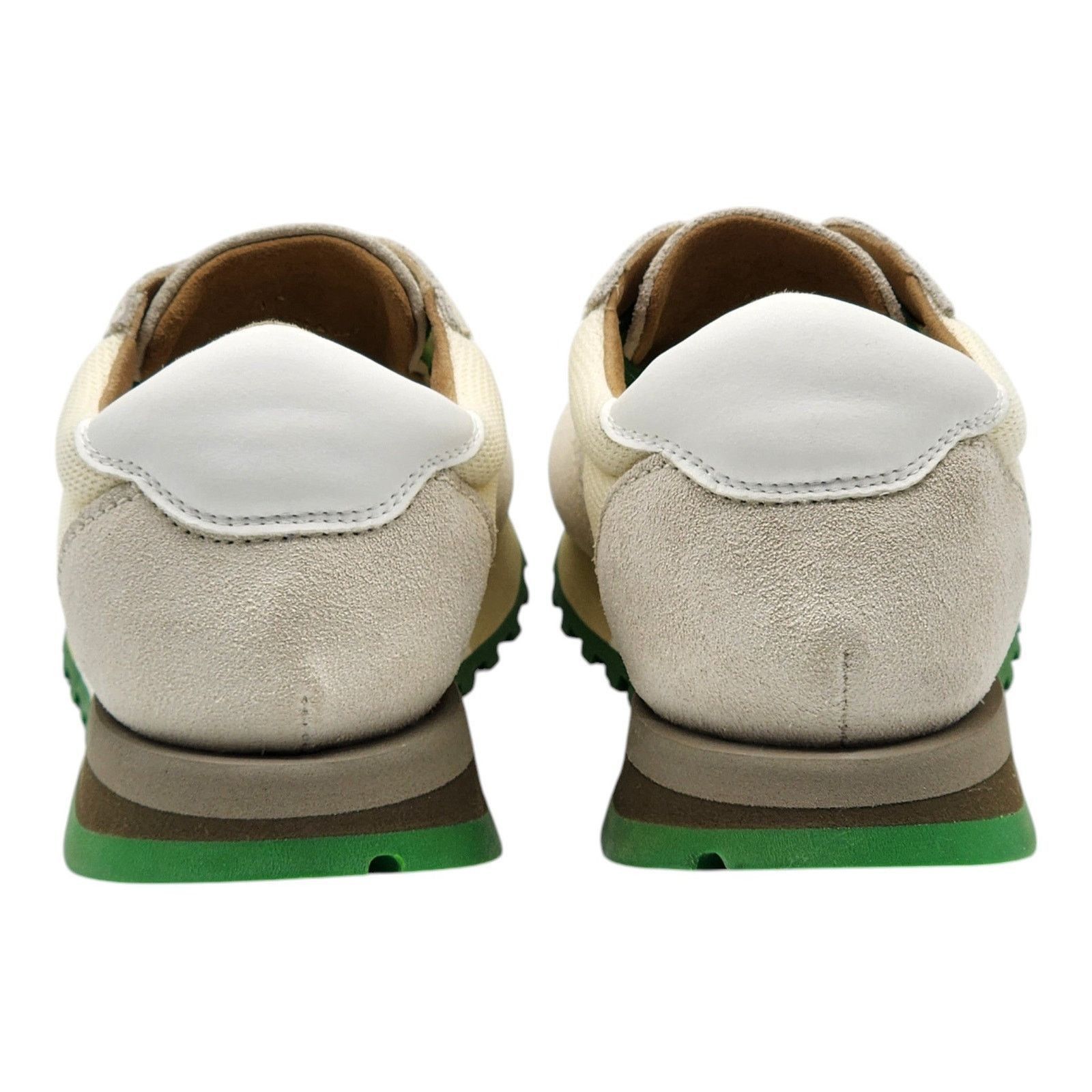 The Row Owen Runner Sneakers - Mesh & Suede - Beige/Green 35.5 Size US 5.5 / IT 35.5 - 5 Thumbnail