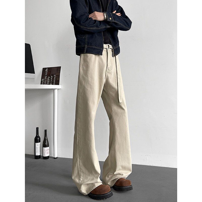 Japanese Brand Retro loose straight leg micro flared jeans Size US 32 / EU 48 - 2 Thumbnail