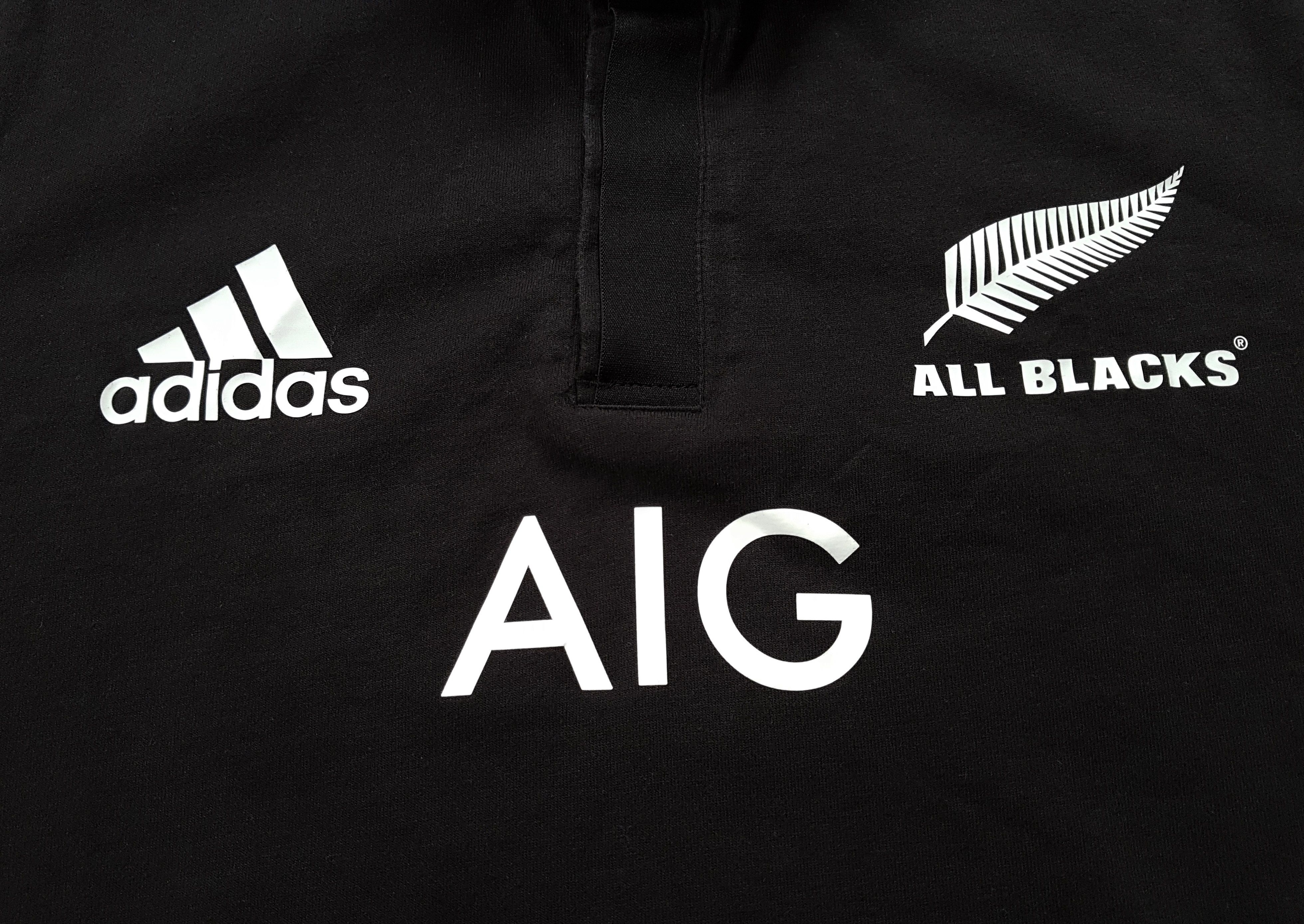 Adidas Adidas All Blacks New Zealand Rugby Polo Shirt World Cup L Size US L / EU 52-54 / 3 - 3 Thumbnail