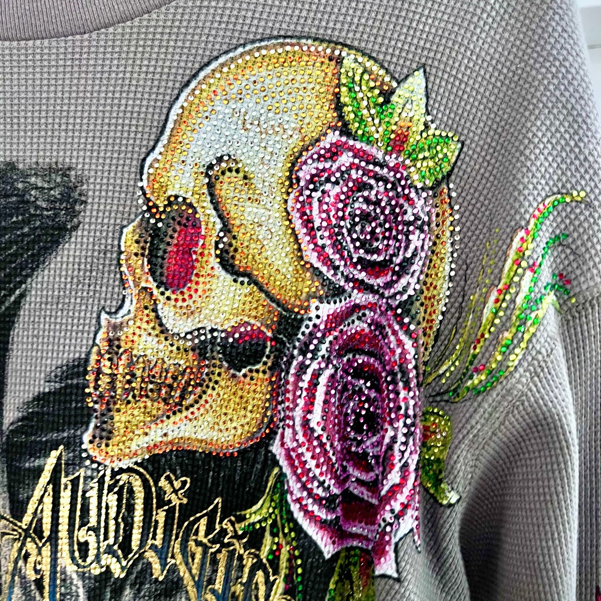 Ed Hardy RARE! Ed Hardy Christian Audigier Snake/Eagle Battle Shirt Size US S / EU 44-46 / 1 - 7 Thumbnail