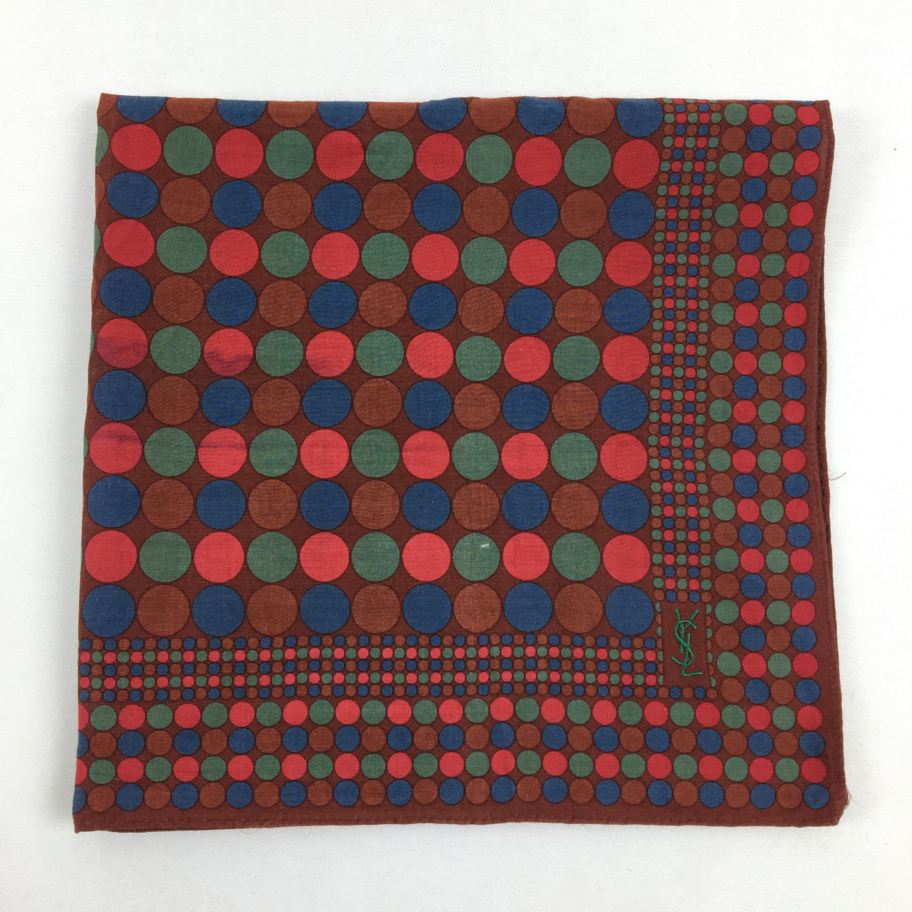 Yves Saint Laurent Yves Saint Laurent YSL Handkerchief 56789 Size ONE SIZE - 4 Thumbnail