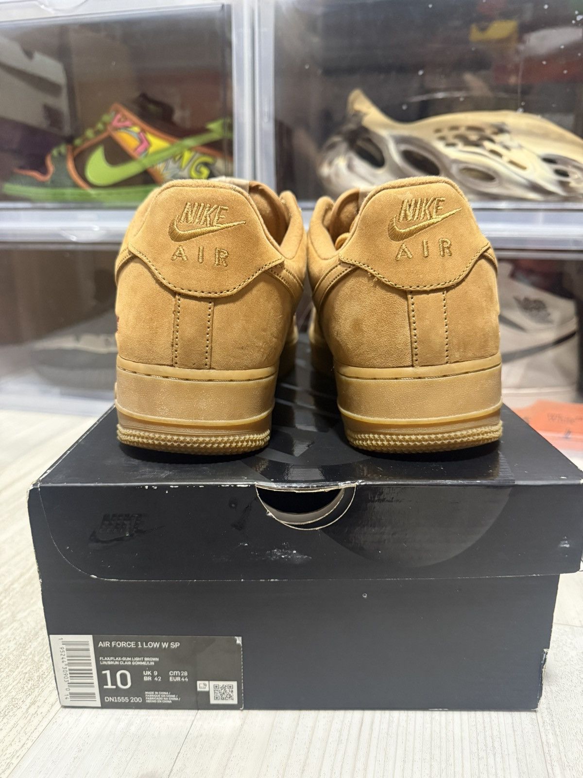 Nike × Supreme Nike x Supreme Air Force 1 Low Wheat Size US 10 / EU 43 - 5 Thumbnail