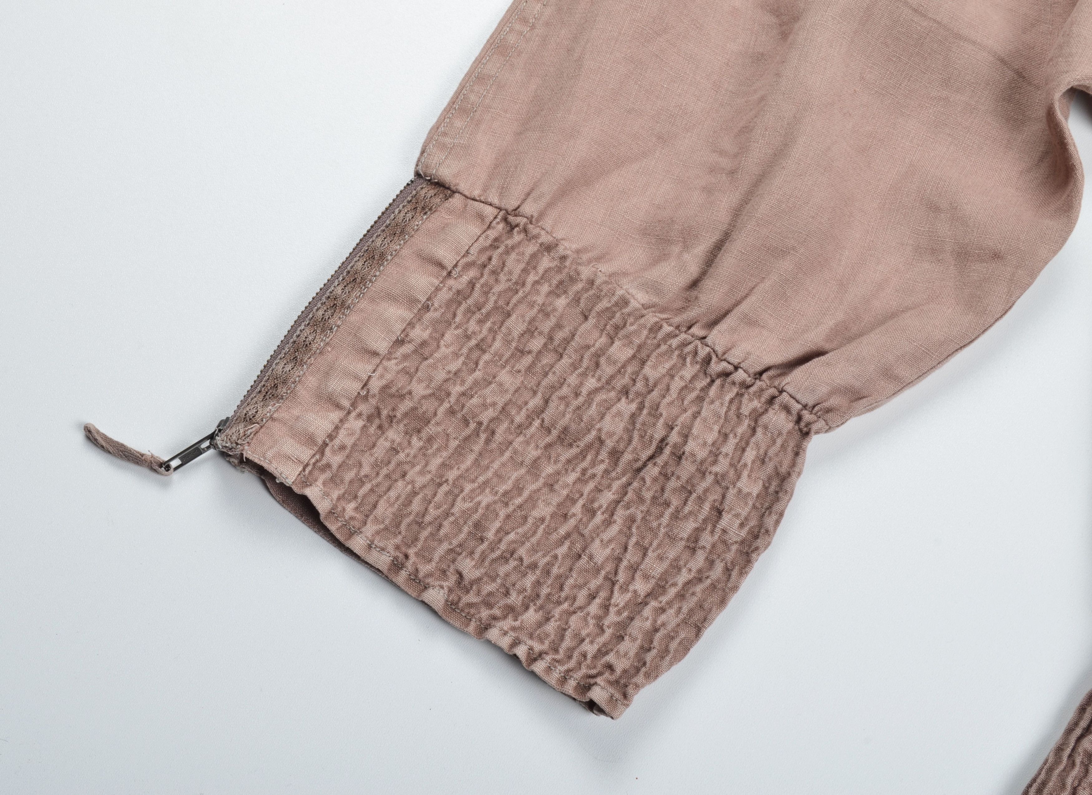 Other NILE Avant-Garde Linen Cropped Utility Pants Balloon Fit Size 32" / US 10 / IT 46 - 5 Thumbnail