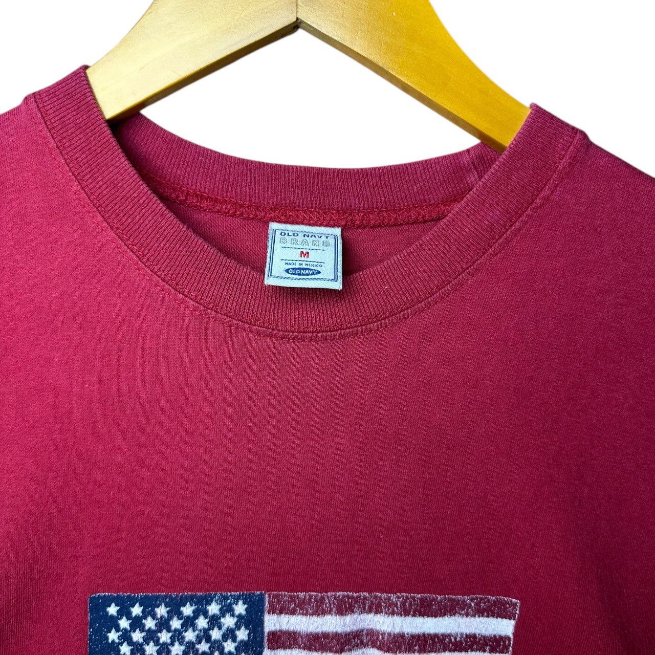Old Navy × Vintage VINTAGE OLD NAVY FLAG T SHIRT Size US M / EU 48-50 / 2 - 4 Thumbnail