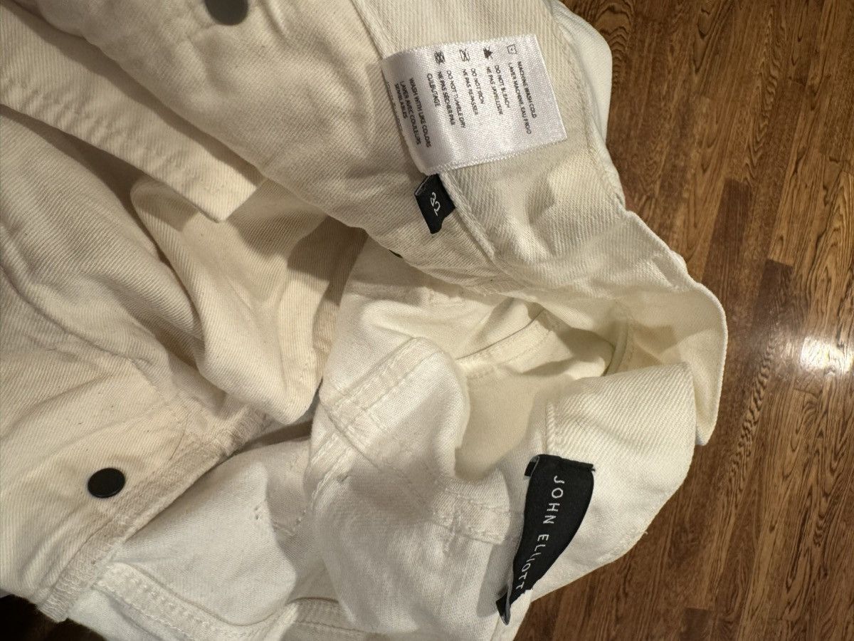 John Elliott John Elliott White Denim Jeans - The Cast 2 / Sour Skittles Size US 32 / EU 48 - 5 Thumbnail