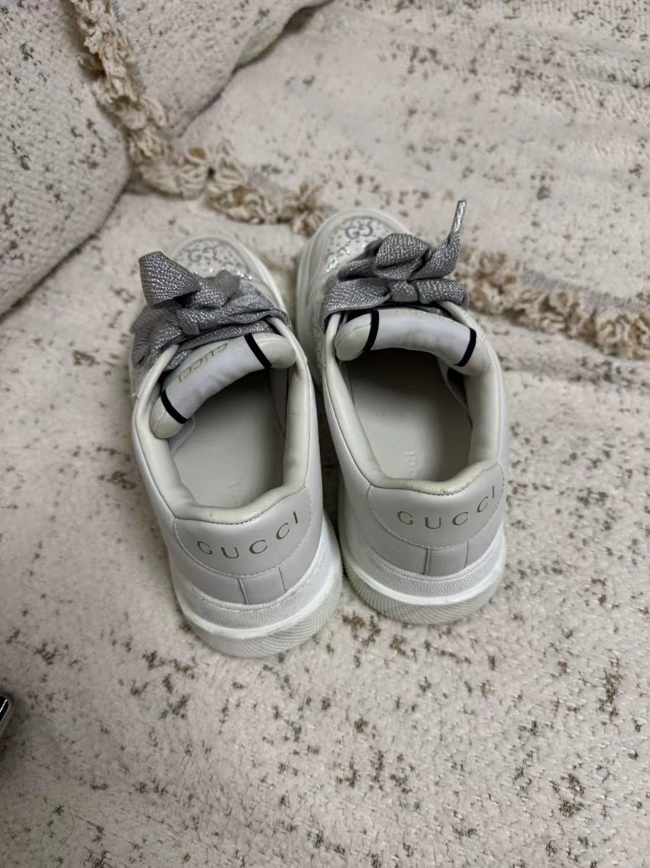 Gucci Gucci Full Pave Diamond Pangding 37 Size US 6.5 / IT 36.5 - 4 Thumbnail