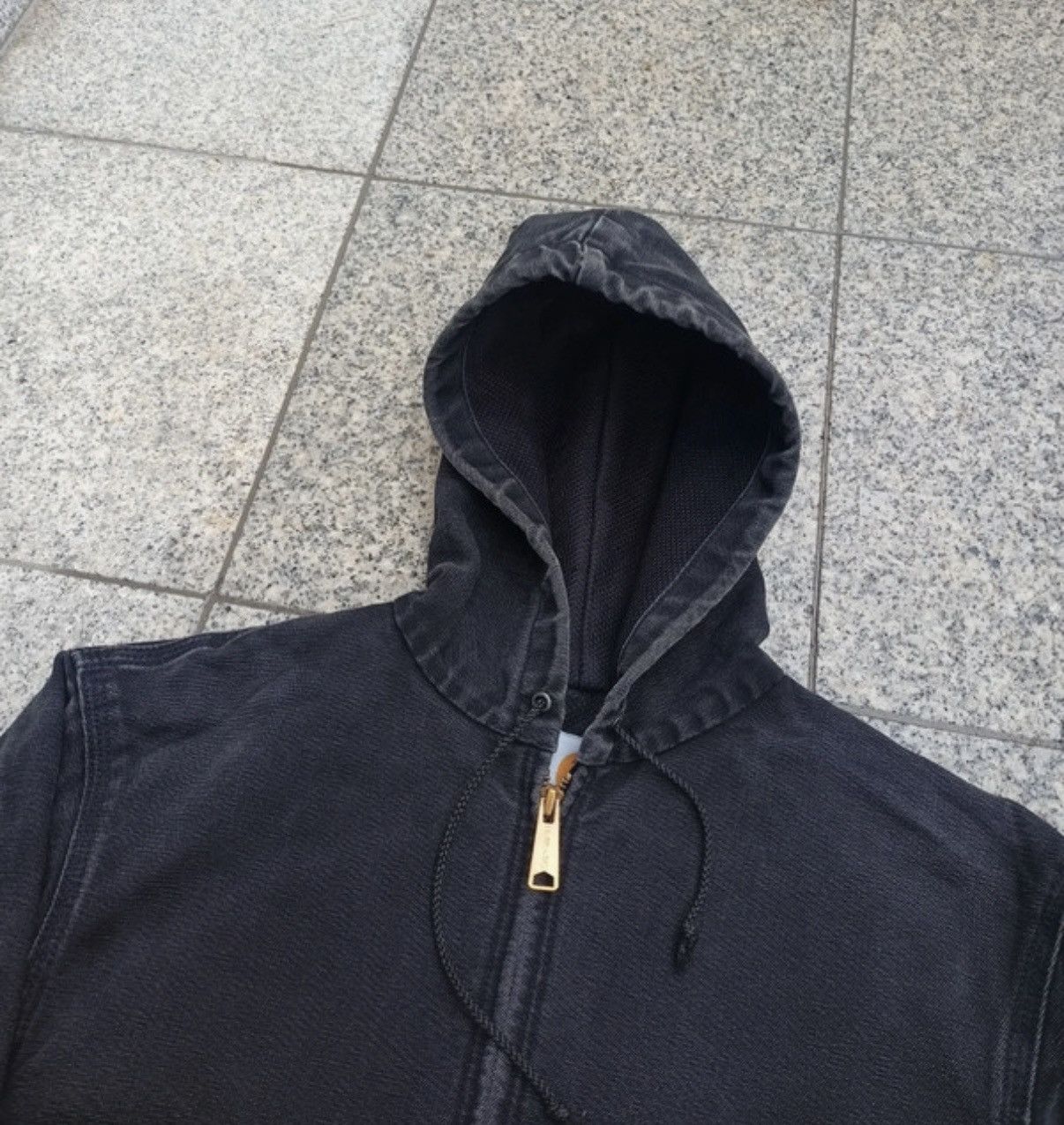 Carhartt Vintage 90s carhartt jr105 active jacket wash black Size US S / EU 44-46 / 1 - 13 Thumbnail