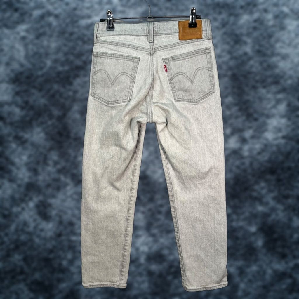 Levi's Levis Womens Jeans 25 Wedgie Straight Light Gray Cotton Blend Denim 5-Pocket 90s Vintage Style Womens Men’s Not Applicable Size 42" / US 20 - 1 Thumbnail