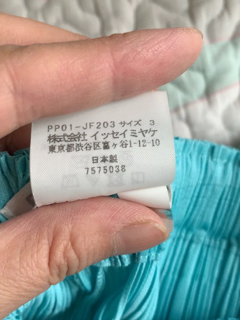 Issey Miyake issey miyake size:3 Blue pleated pants Size 42" / US 20 - 3 Thumbnail