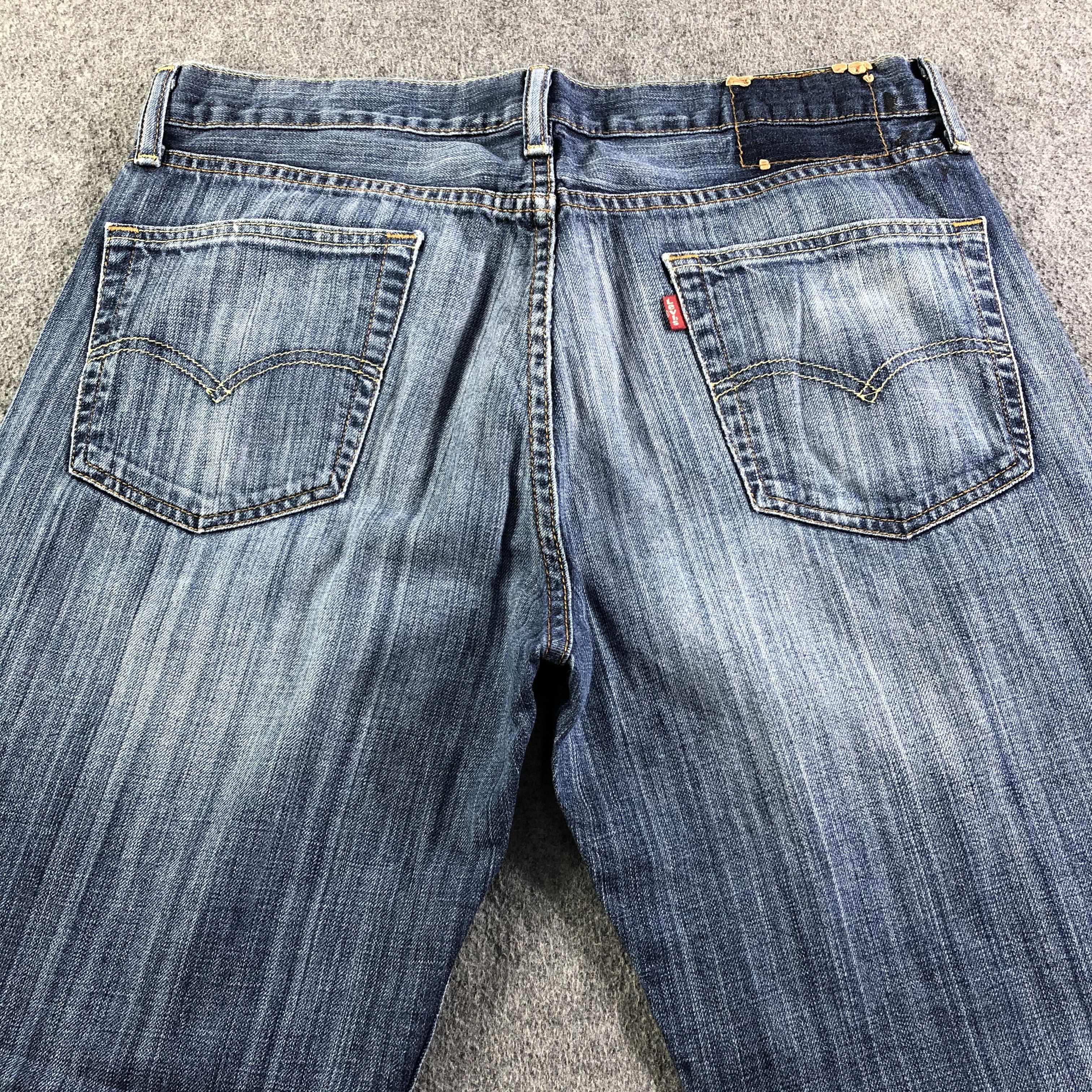 Levi's Vintage Blue Wash Levis 514 Jeans-J3546 Size US 35 - 4 Thumbnail
