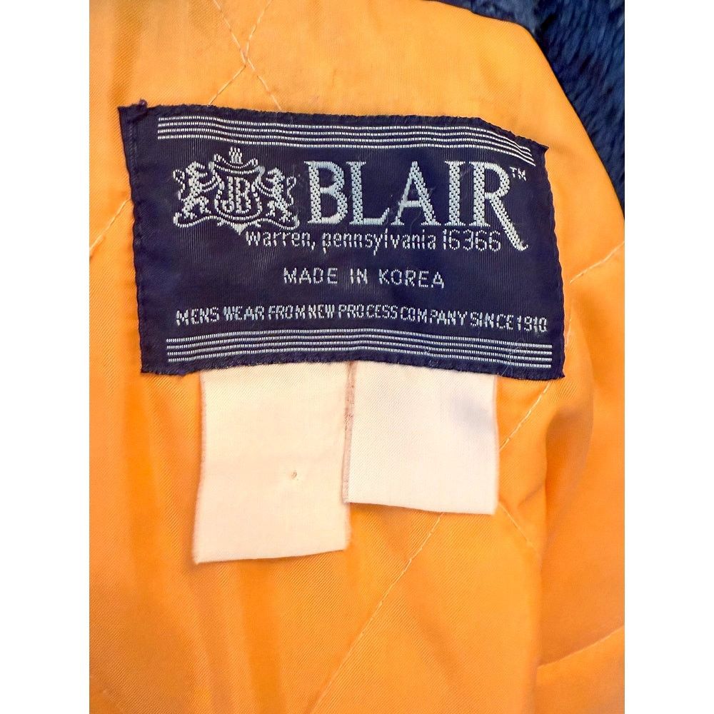 Vintage Vintage Blair Bomber Jacket Mens L Blue 70s Faux Shearling Size US L / EU 52-54 / 3 - 3 Thumbnail