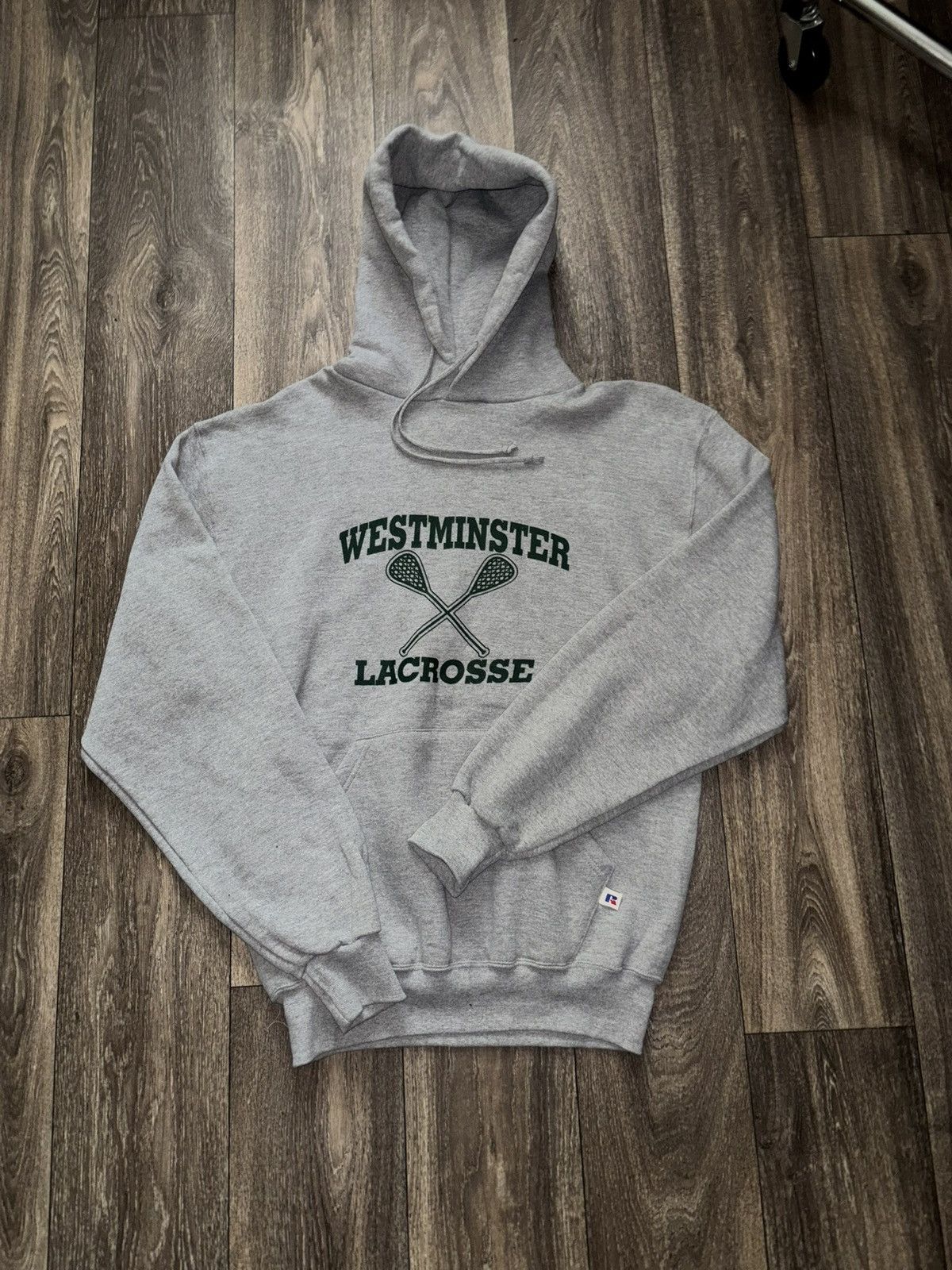 Russell Athletic Vintage Westminster Lacrosse Grey Hoodie Size US M / EU 48-50 / 2 - 1 Thumbnail