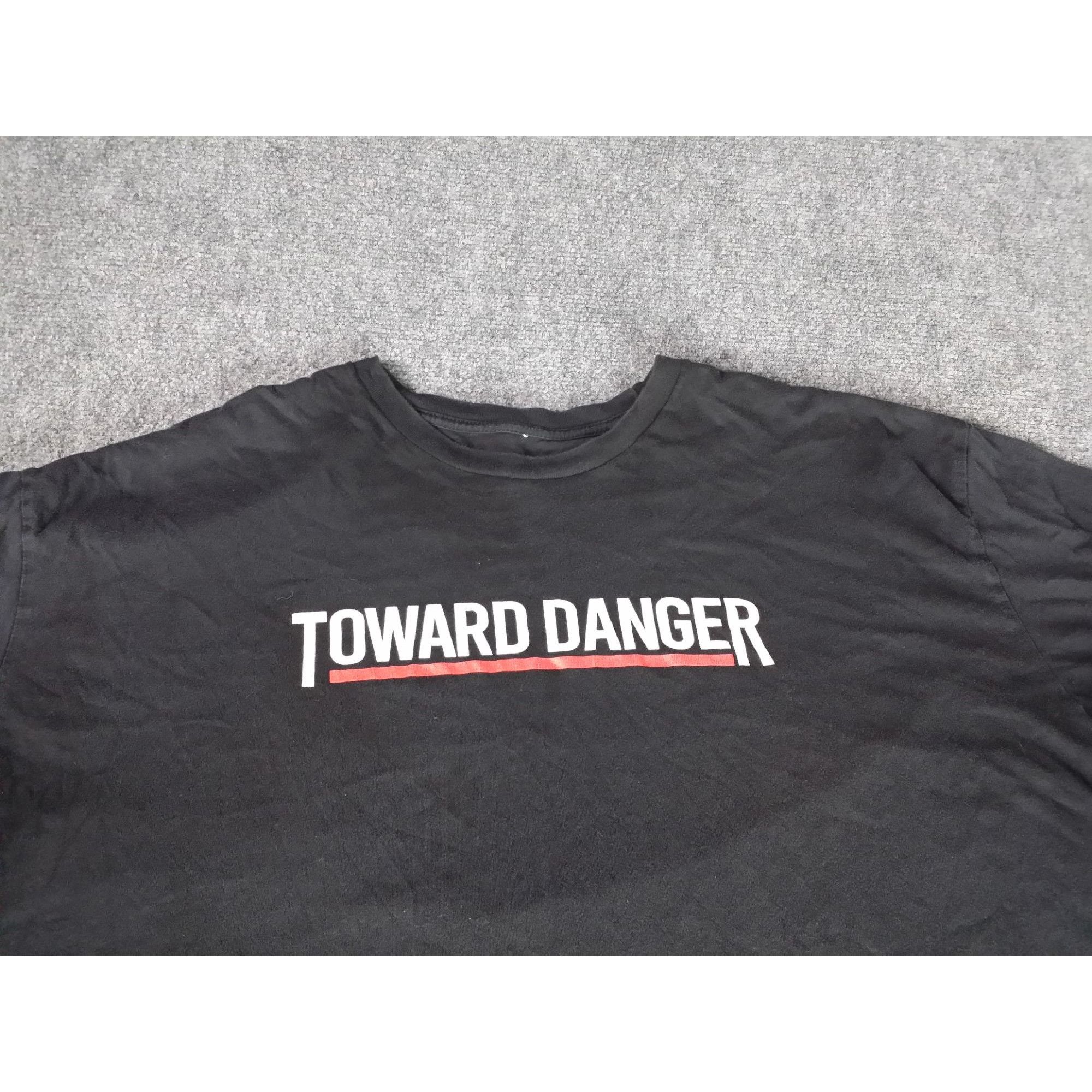 Grunt Style Grunt Style Tshirt Men Sz XXXL Toward Danger Flag Black Casu Size US XXL / EU 58 / 5 - 2 Thumbnail