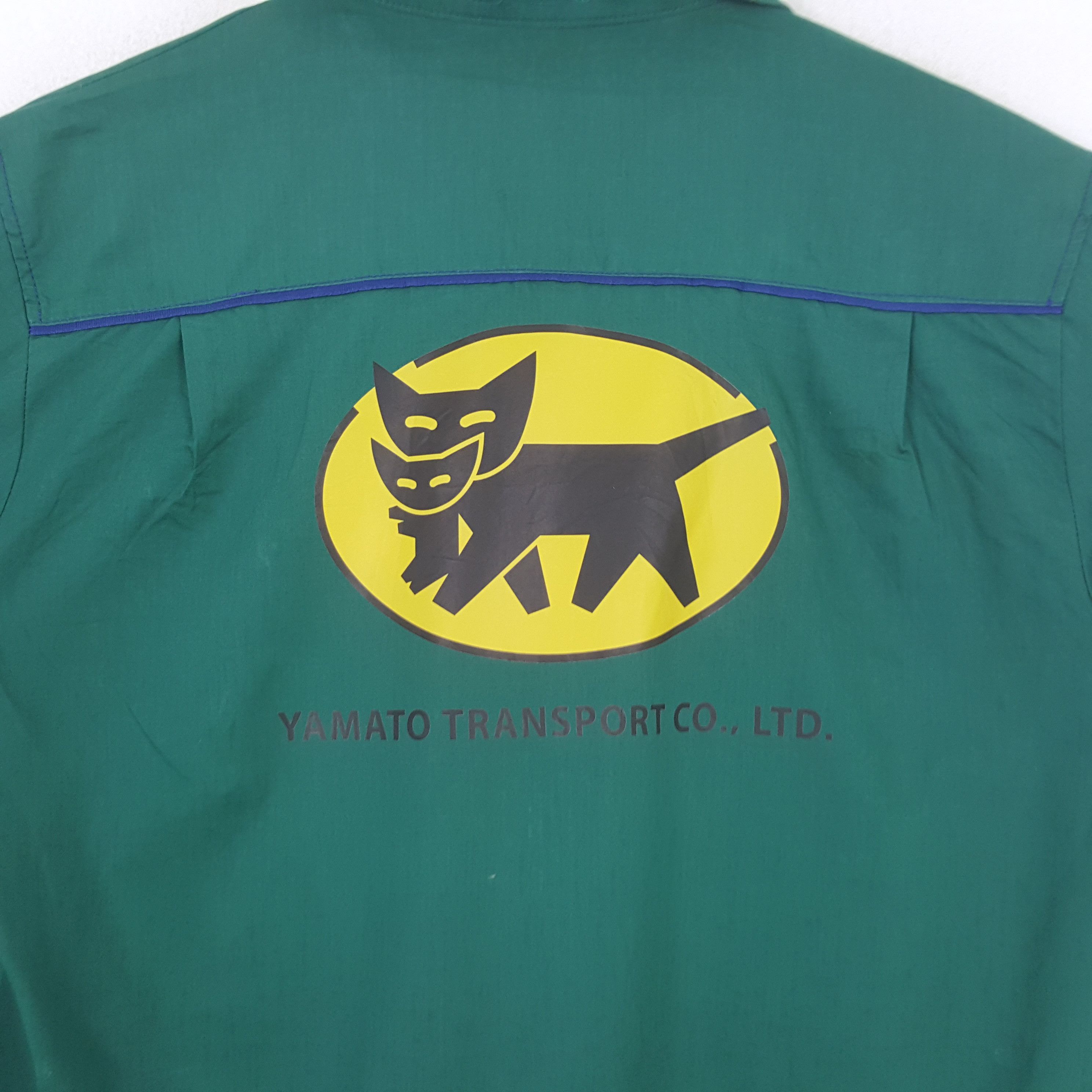 Japanese Brand × Vintage Vintage Yamato Transports Japan Brand Custom Jacket C286N26 Size US M / EU 48-50 / 2 - 2 Thumbnail