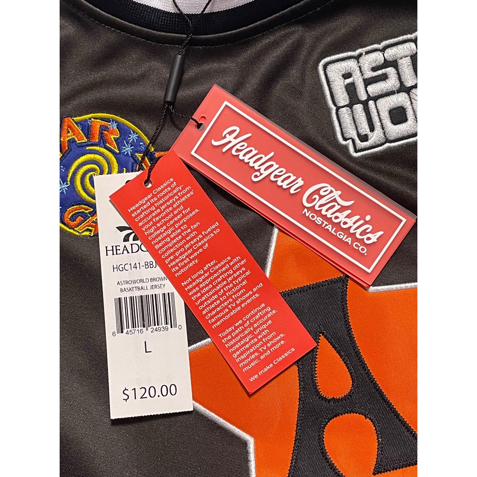 Travis Scott Headgear Classics Travis Scott Cactus Jack Astroworld Jersey Size US L / EU 52-54 / 3 - 10 Thumbnail
