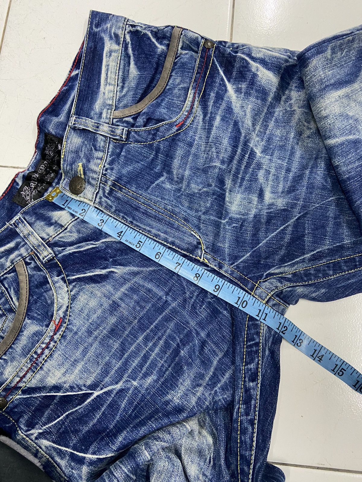 Japanese Brand RED PEPPER STYLE PROJECT DENIM FLARE JEANS Size US 36 / EU 52 - 18 Thumbnail