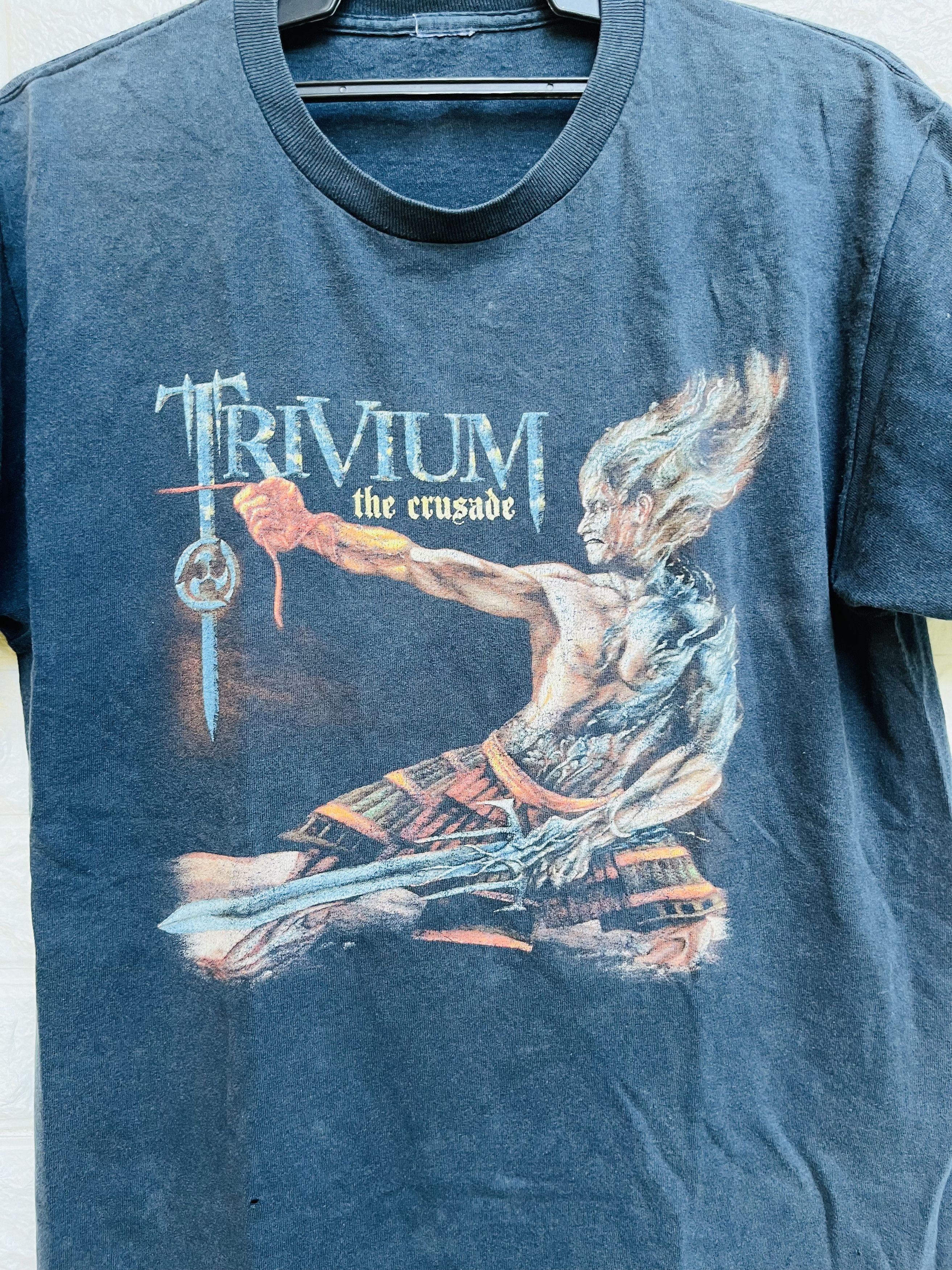 Band Tees Vintage Trivium Band Music Designed Fashion Shirt Size US M / EU 48-50 / 2 - 3 Thumbnail