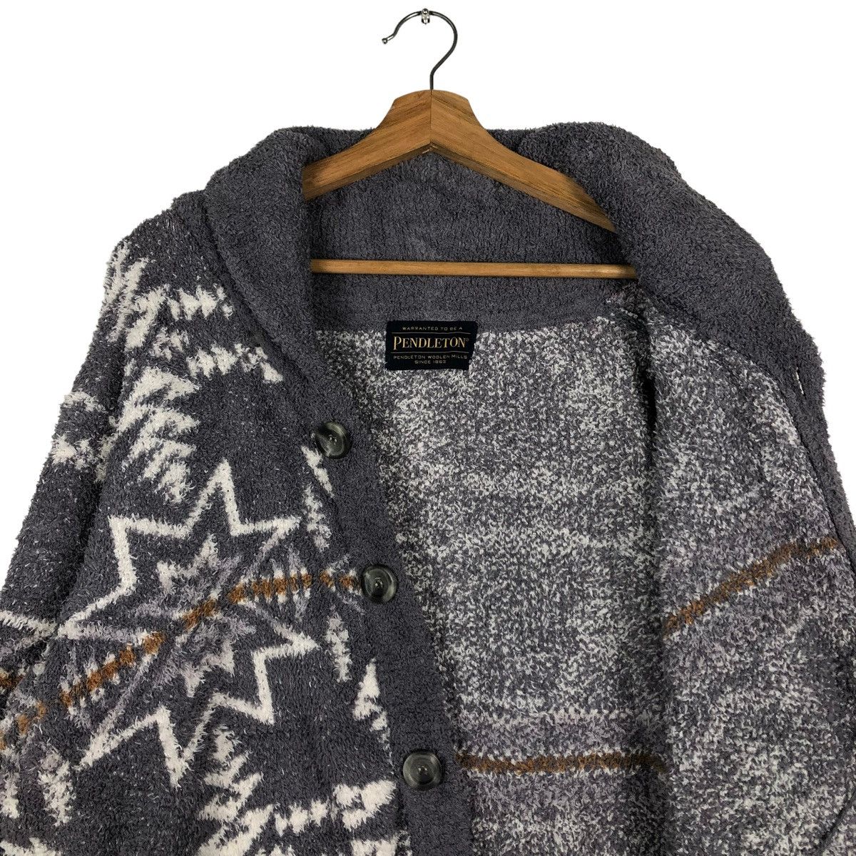 Pendleton 🔥Vtg Knit Cardigan Jacket Native Navajo Aztec Pendleton Size US M / EU 48-50 / 2 - 9 Thumbnail
