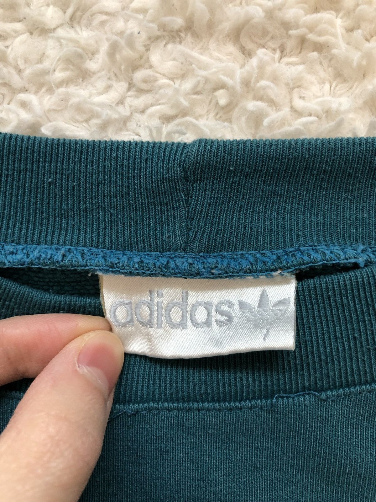 Adidas × Vintage Set Sweatshirt + Pants Adidas Vintage 80’s Big Logo Size US 36 / EU 52 - 8 Thumbnail