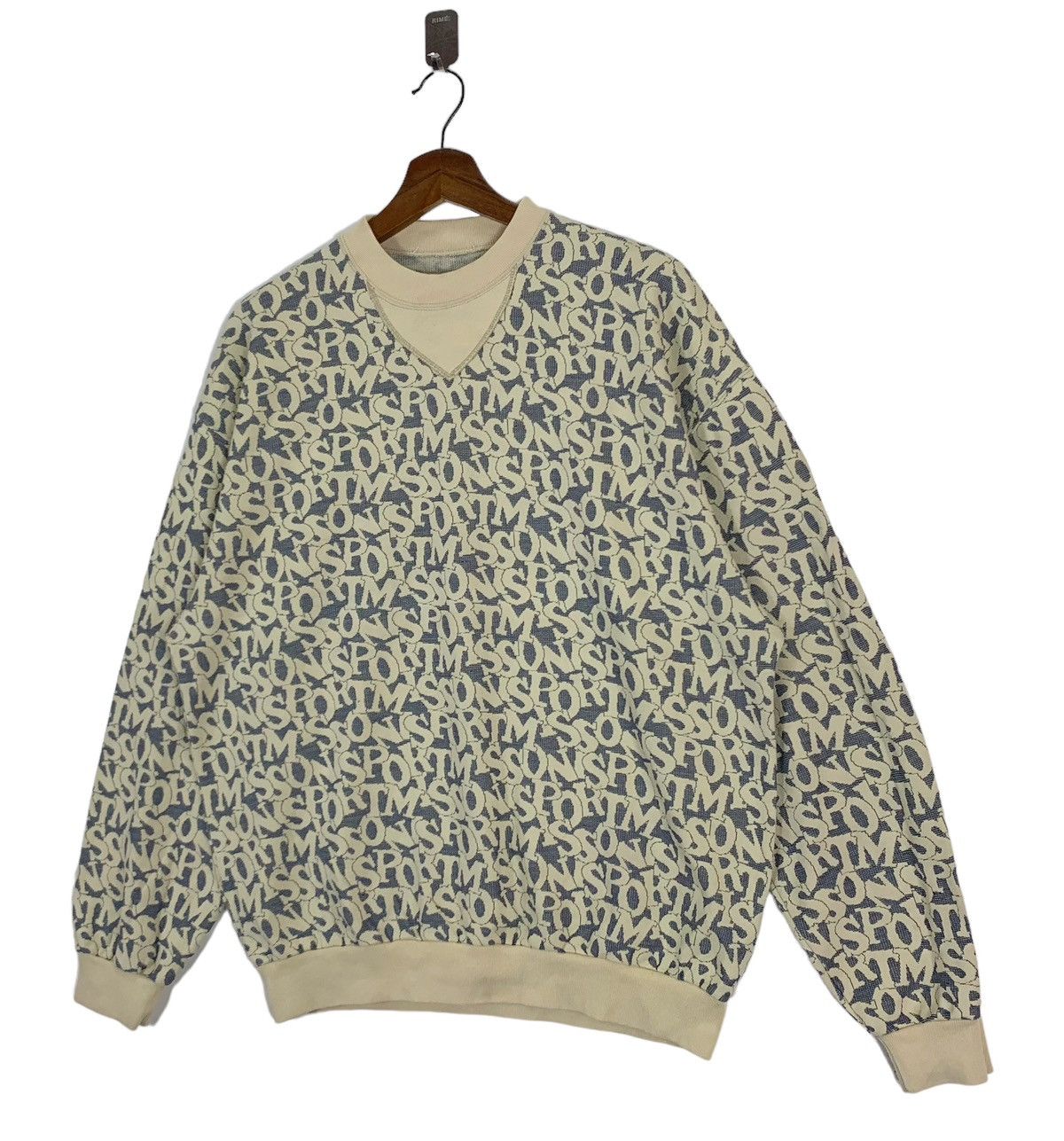 Designer × Missoni Vintage Missoni Sports Full Print Jumpers Pullover Crewneck Size US M / EU 48-50 / 2 - 2 Thumbnail