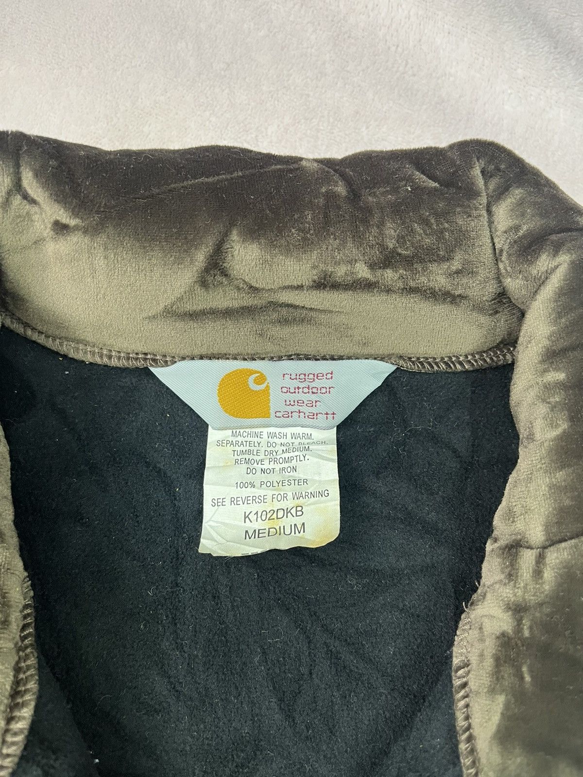 Carhartt × Vintage Carhartt Velvet Jacket Size US M / EU 48-50 / 2 - 8 Thumbnail