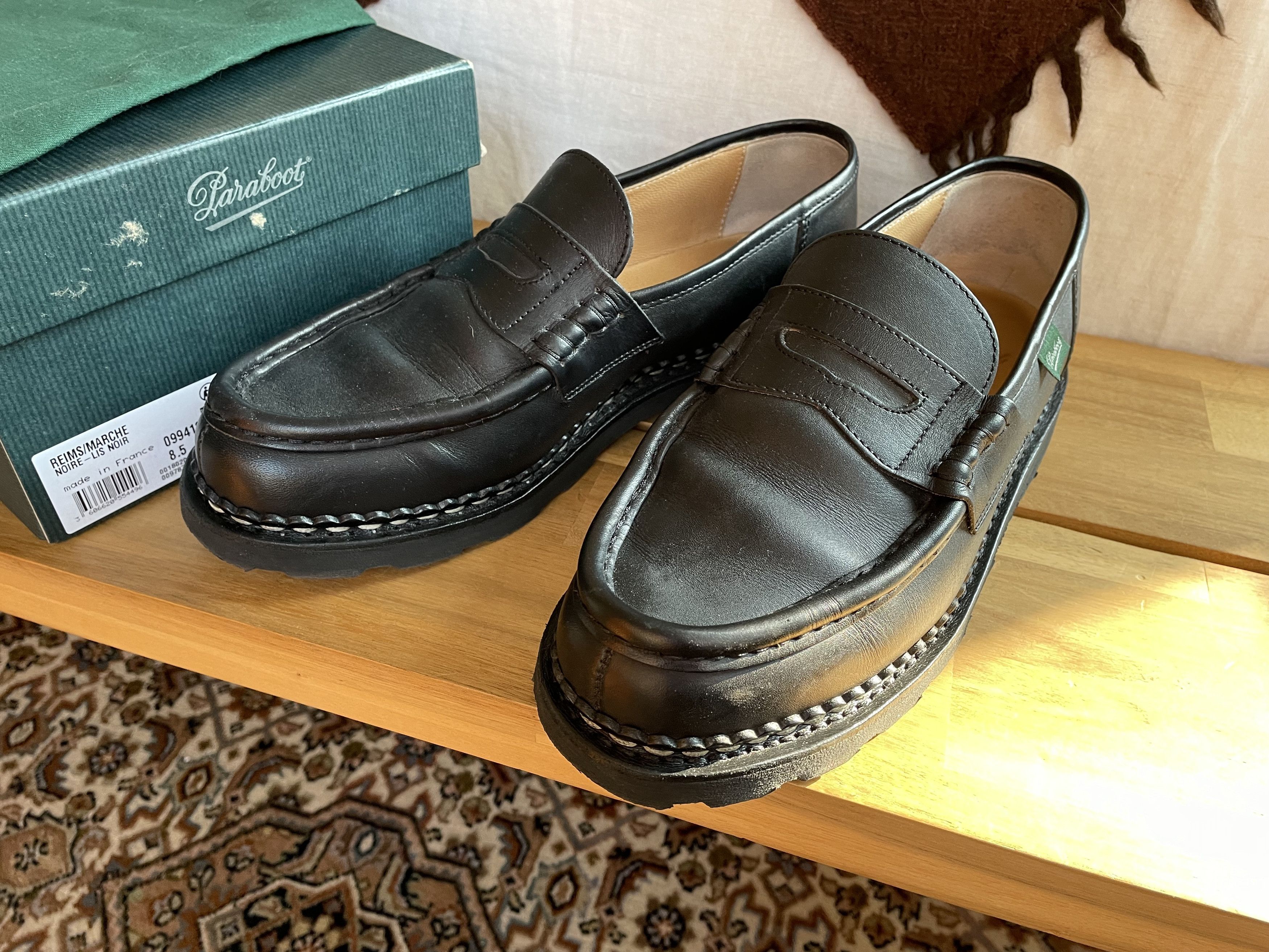 Paraboot reims 8.5 たるま