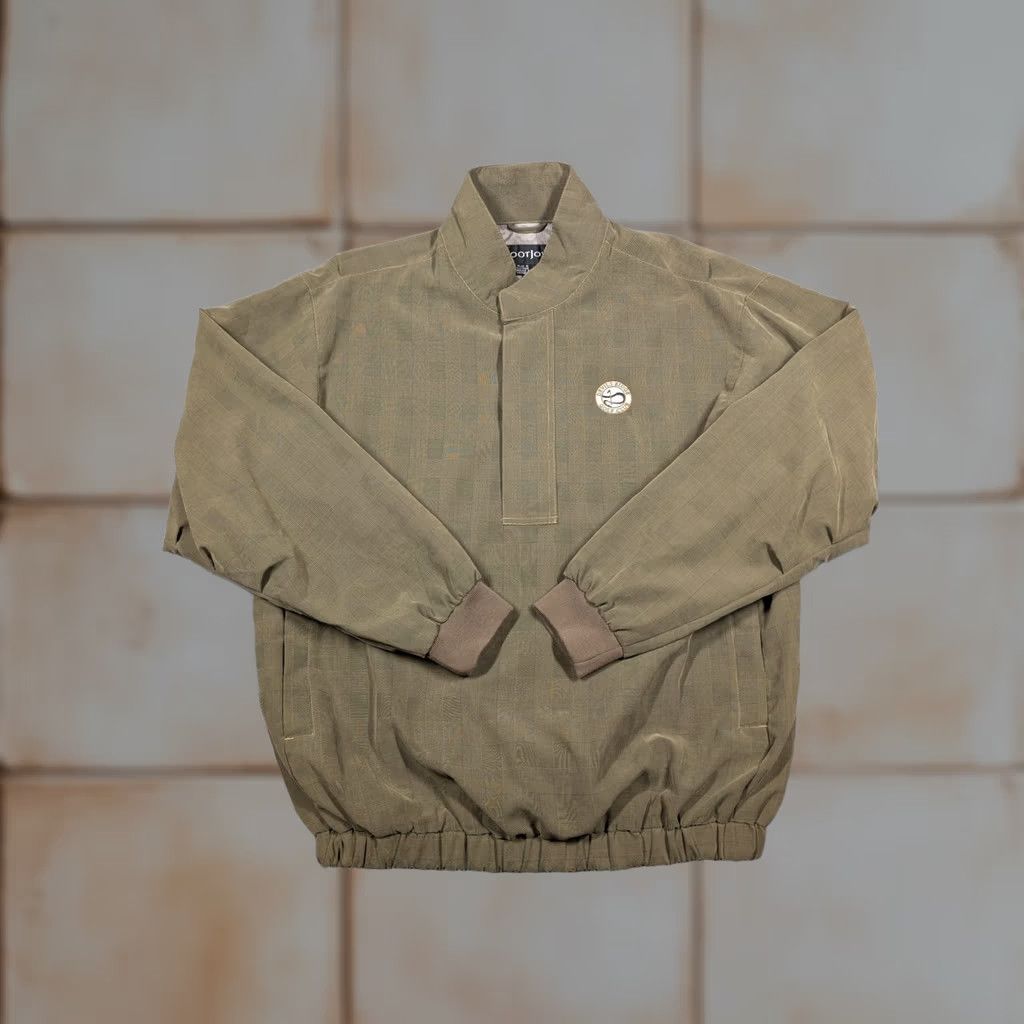 Footjoy FootJoy Windbreaker Jacket Mens Medium Green Plaid Pullover Golf Windbreaker Devils Ridge Size US M / EU 48-50 / 2 - 1 Thumbnail