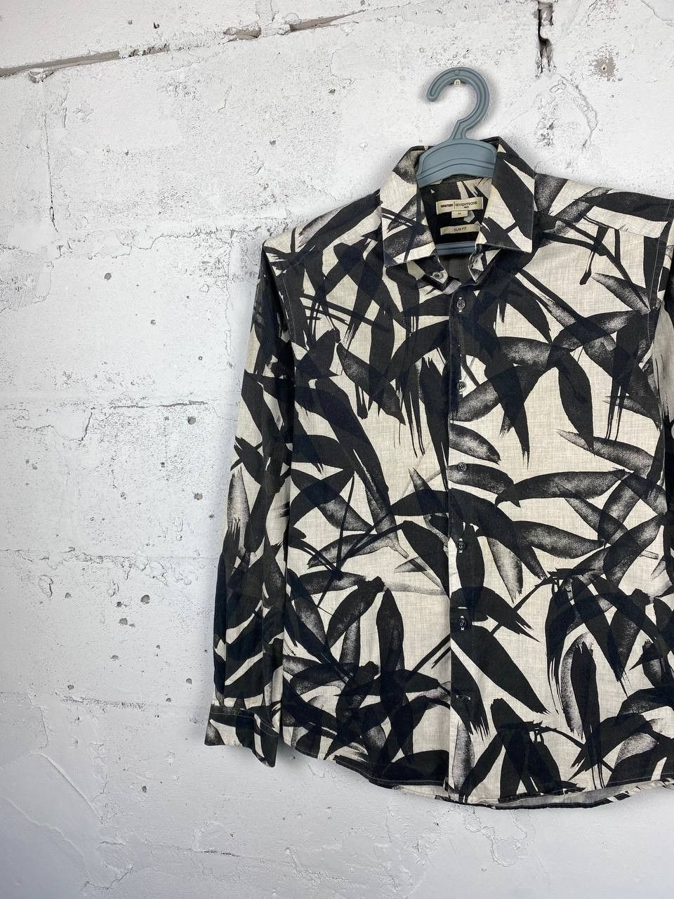 Designer × Reiss Reiss Strelitizia Printed Long Sleeve Shirt Size US M / EU 48-50 / 2 - 2 Thumbnail