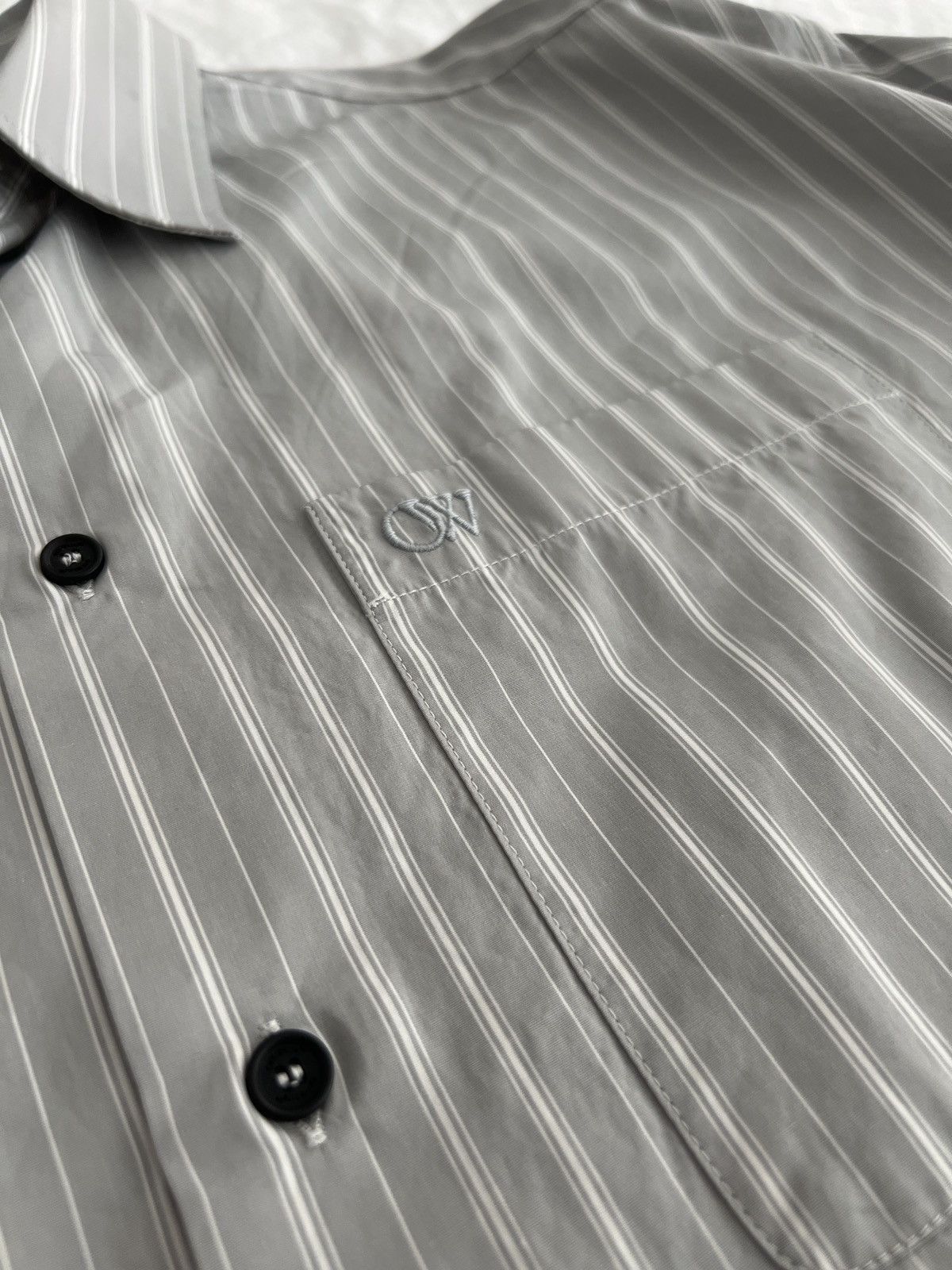 Off-White Striped Shirt Size US S / EU 44-46 / 1 - 6 Thumbnail
