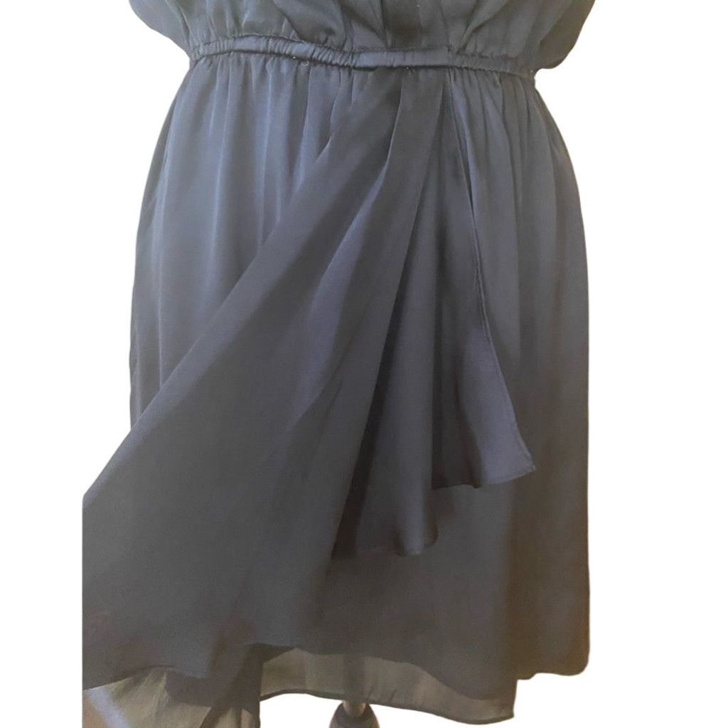 Bcbgmaxazria BCBG MaxAzria sz S black lined draping wrap dress. Pristine Size S / US 4 / IT 40 - 7 Thumbnail
