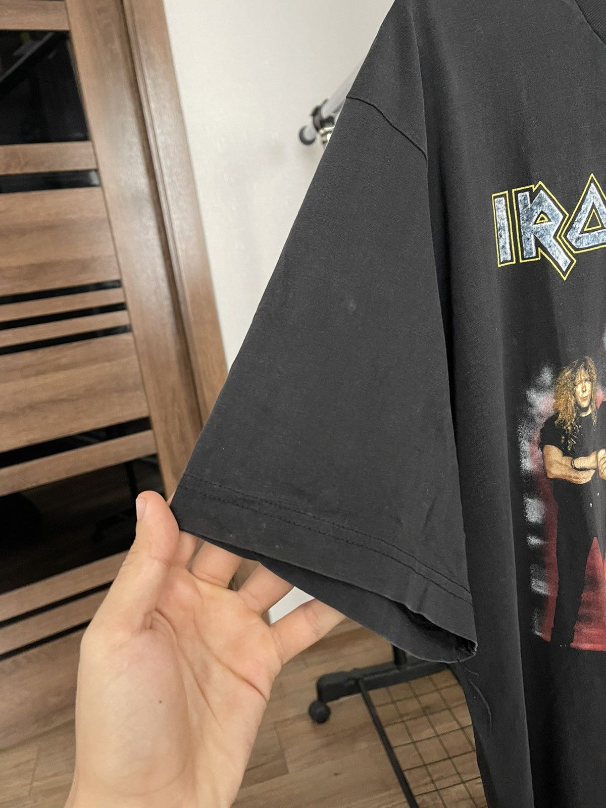 Band Tees 1995 Iron Maiden The X Factor Vintage Rock Band T-Shirt Tee Size US XL / EU 56 / 4 - 14 Thumbnail