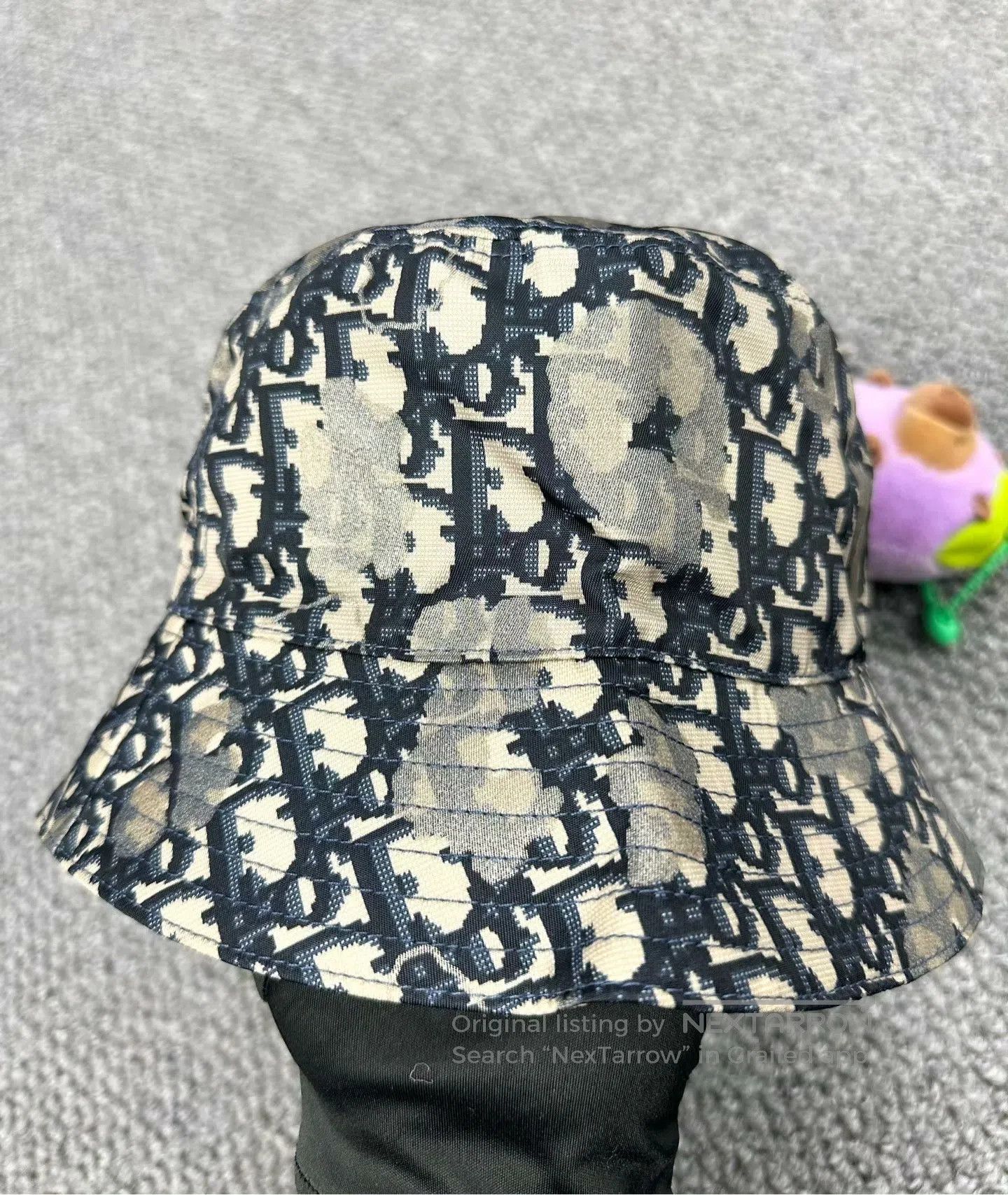 Dior Dior size L Monogrammed graffiti fisherman's hat| Size ONE SIZE - 2 Thumbnail