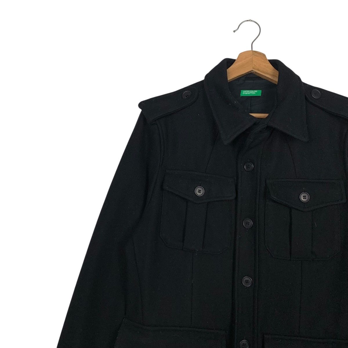 United Colors Of Benetton UNITED COLORS OF BENETTON Wool 4 Pocket Jacket #2483-C111 Size US S / EU 44-46 / 1 - 6 Thumbnail