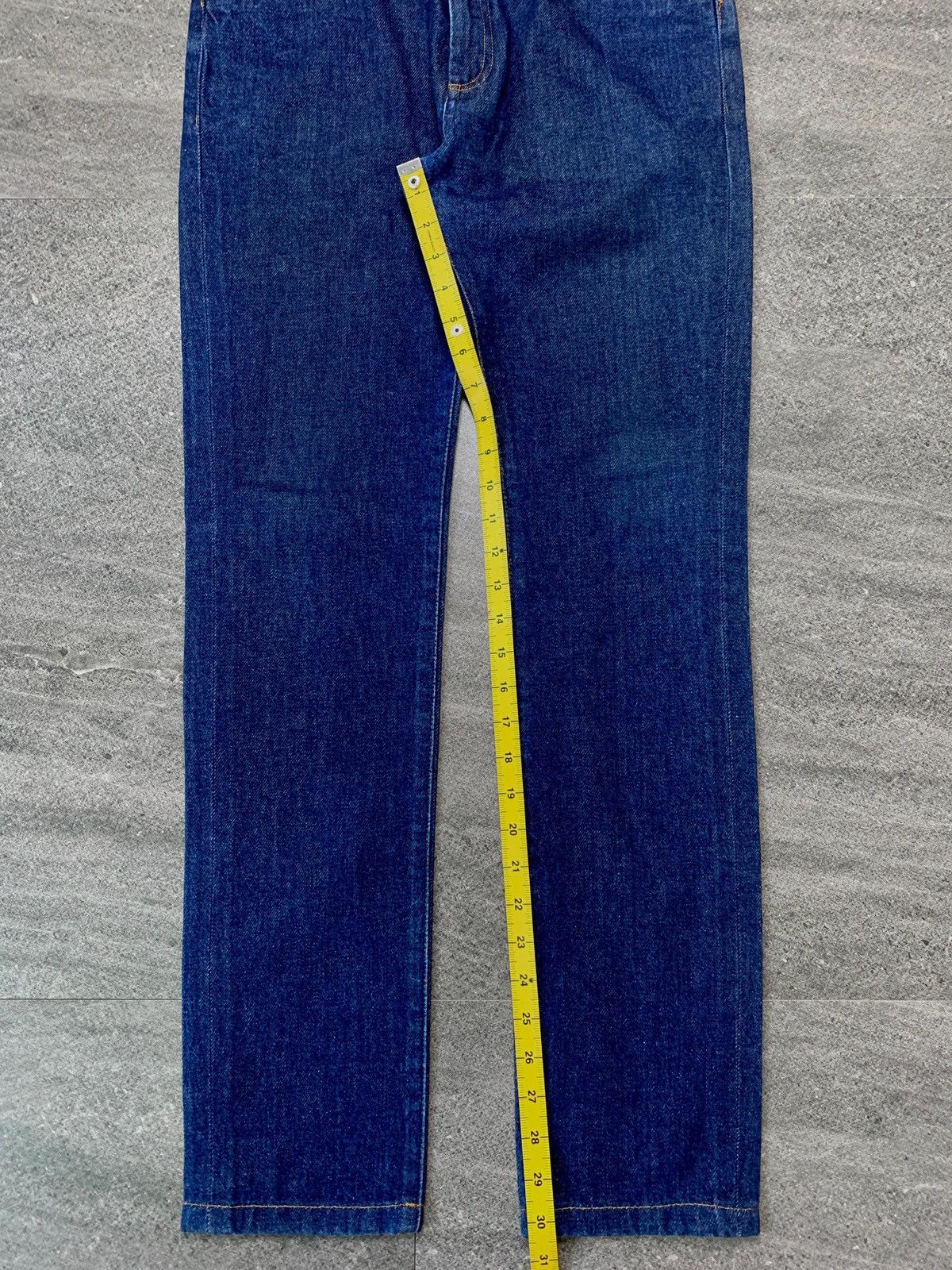Maison Margiela FREE TAX! Classic Skinny Blue Denim Jeans Size US 30 / EU 46 - 14 Thumbnail